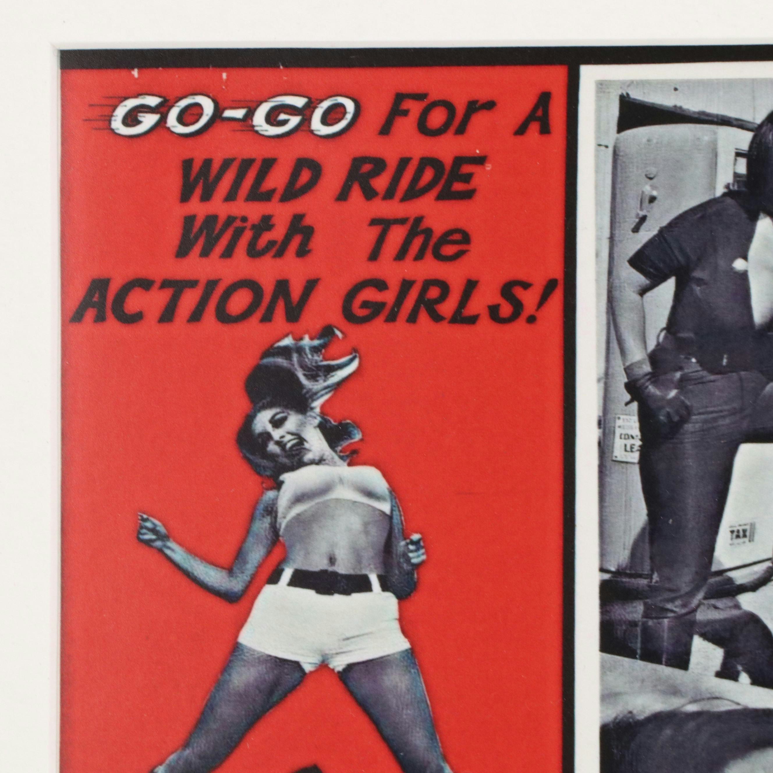 Giclée Poster "Faster, Pussycat! Kill! Kill!", Silver Gelatin Photo Tura Satana