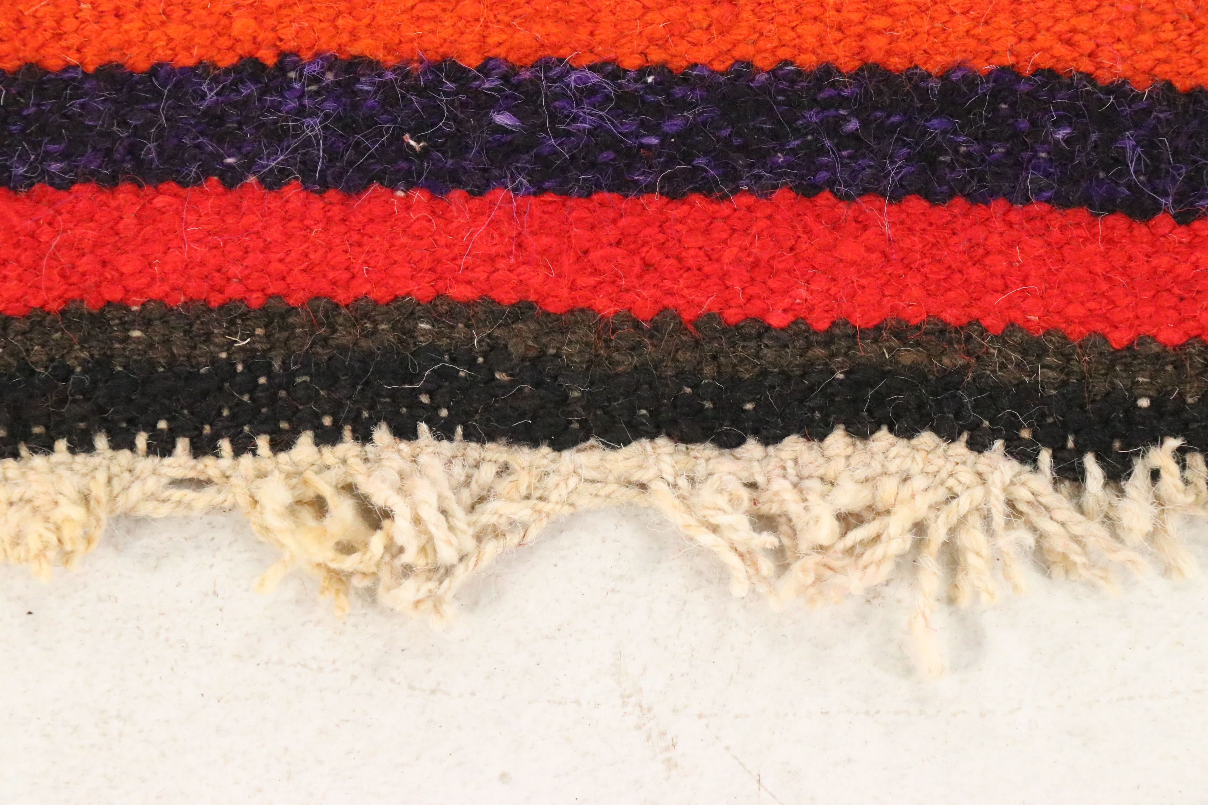 3'6 x 10'6 Hand-Knotted Moroccan Berber Long Rug