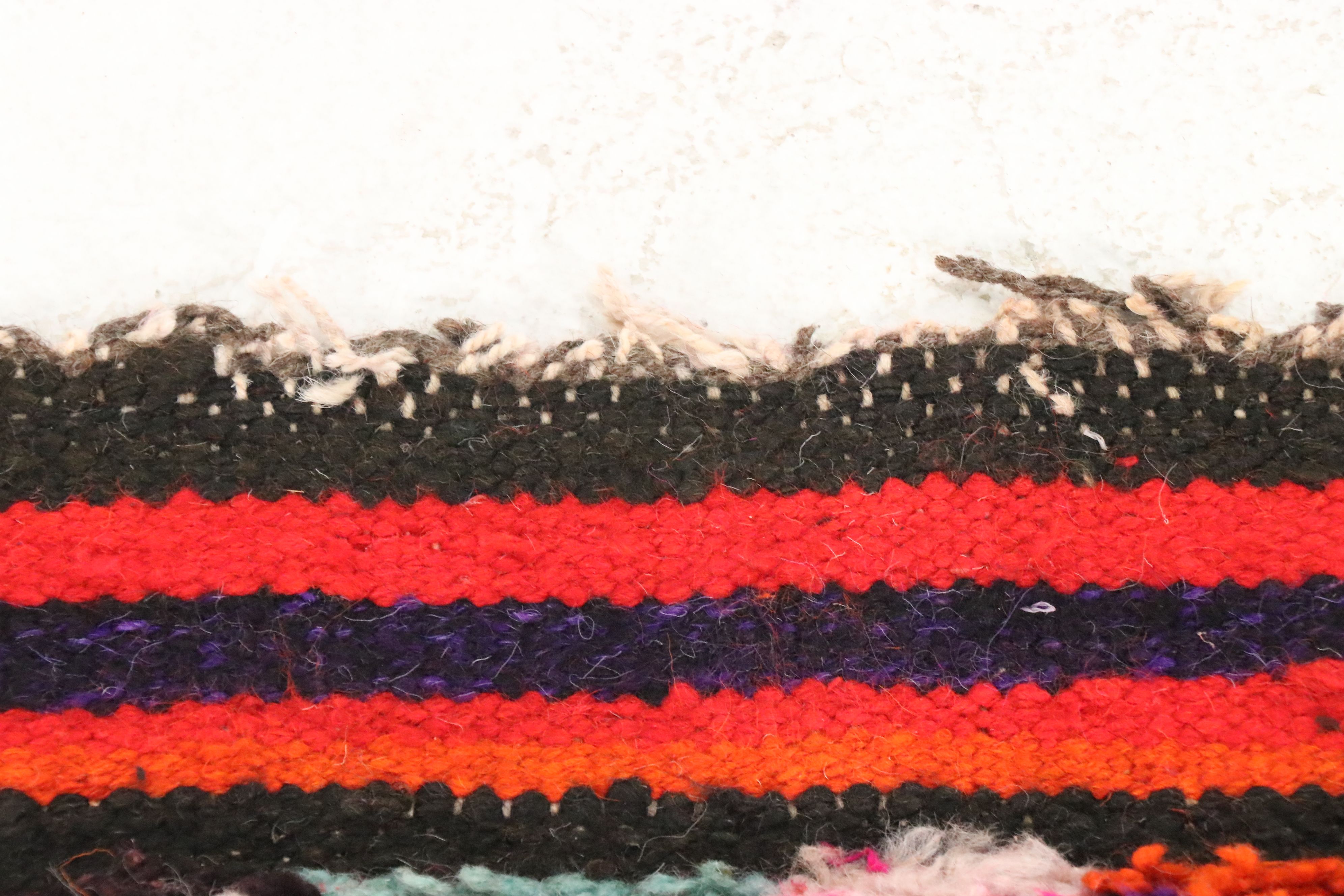 3'6 x 10'6 Hand-Knotted Moroccan Berber Long Rug