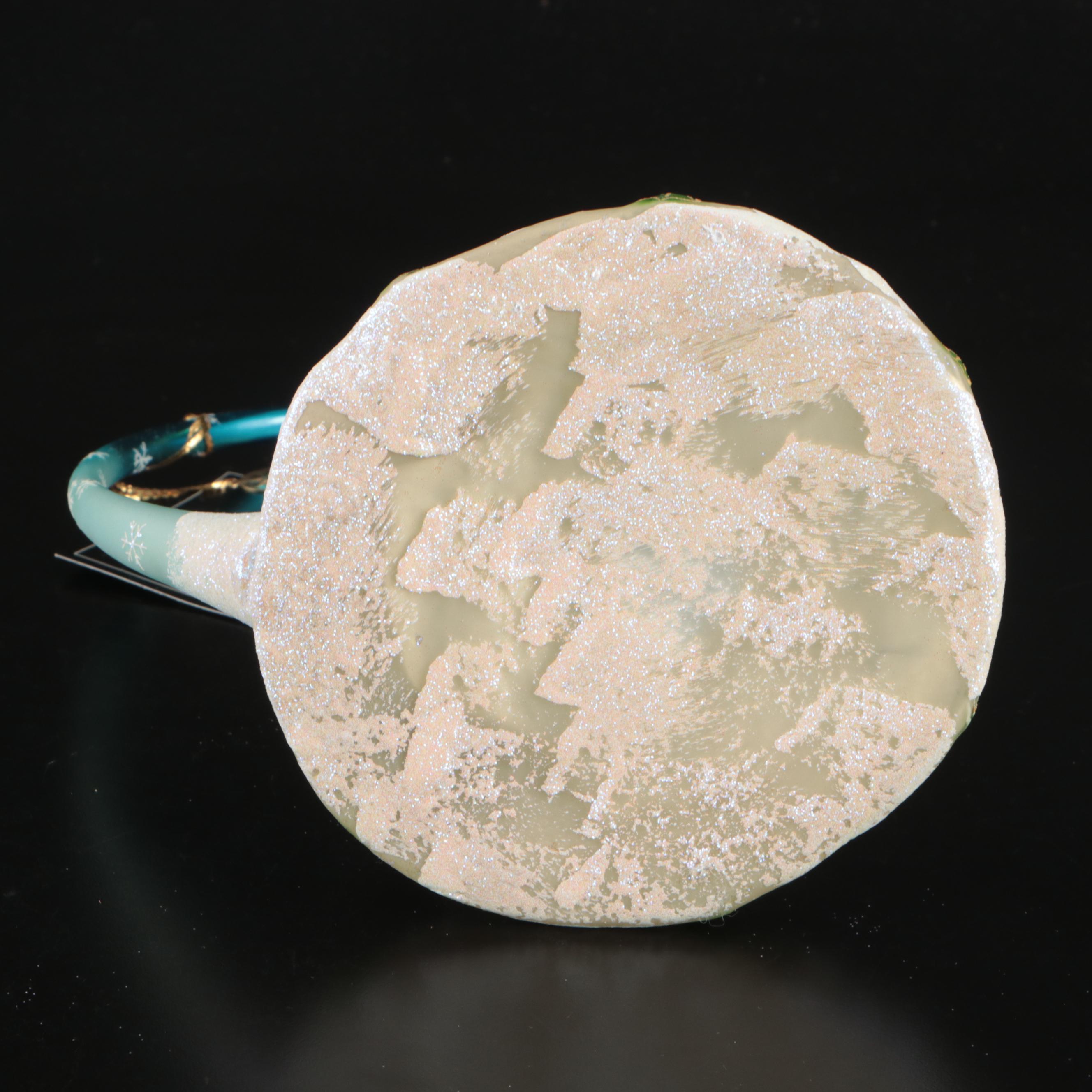 Christopher Radko "Home for the Holidays" and "Midnight Magic" Glass Ornaments