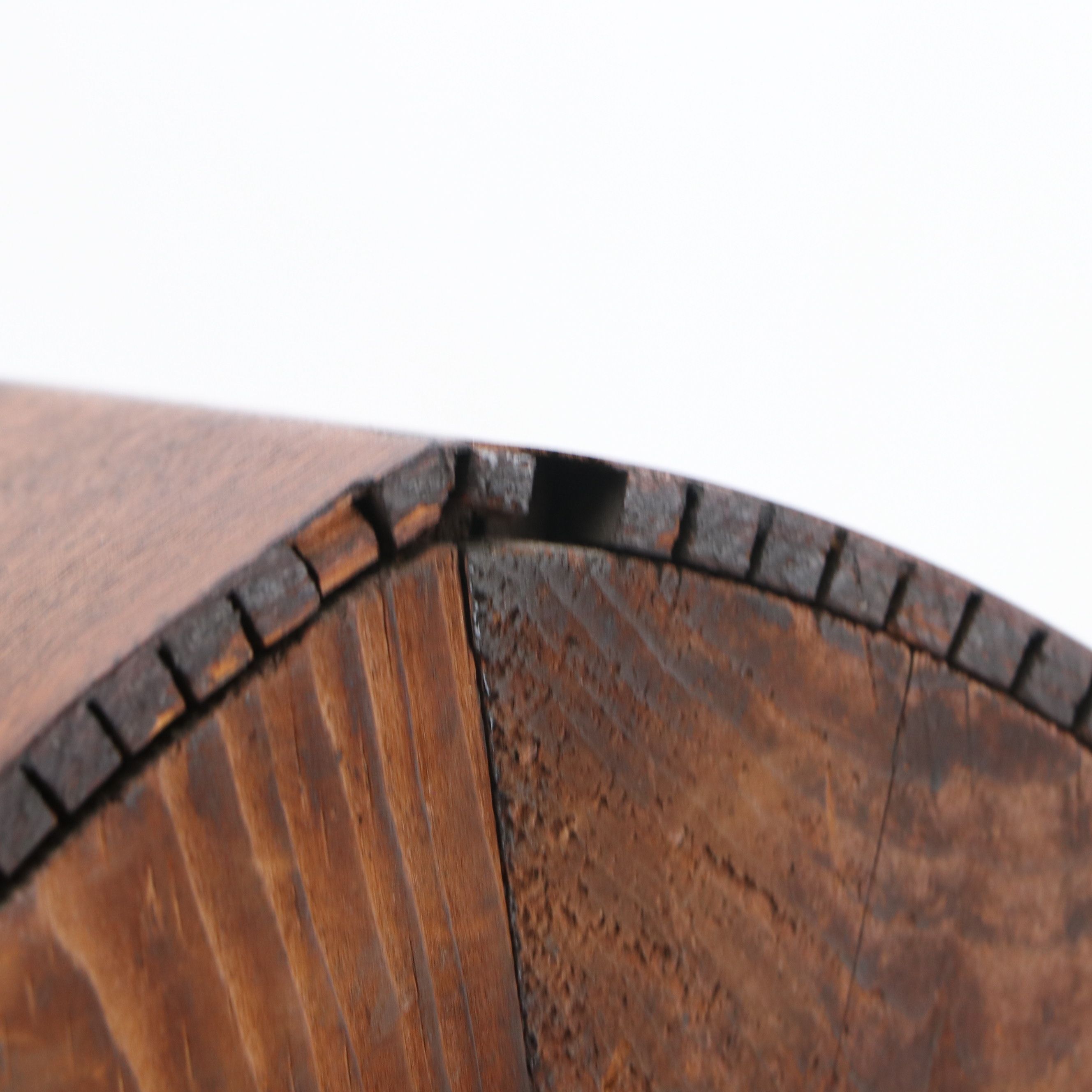 Daniel Pratt & Sons Beehive Mantel Clock with Reverse Painted Glass Panel