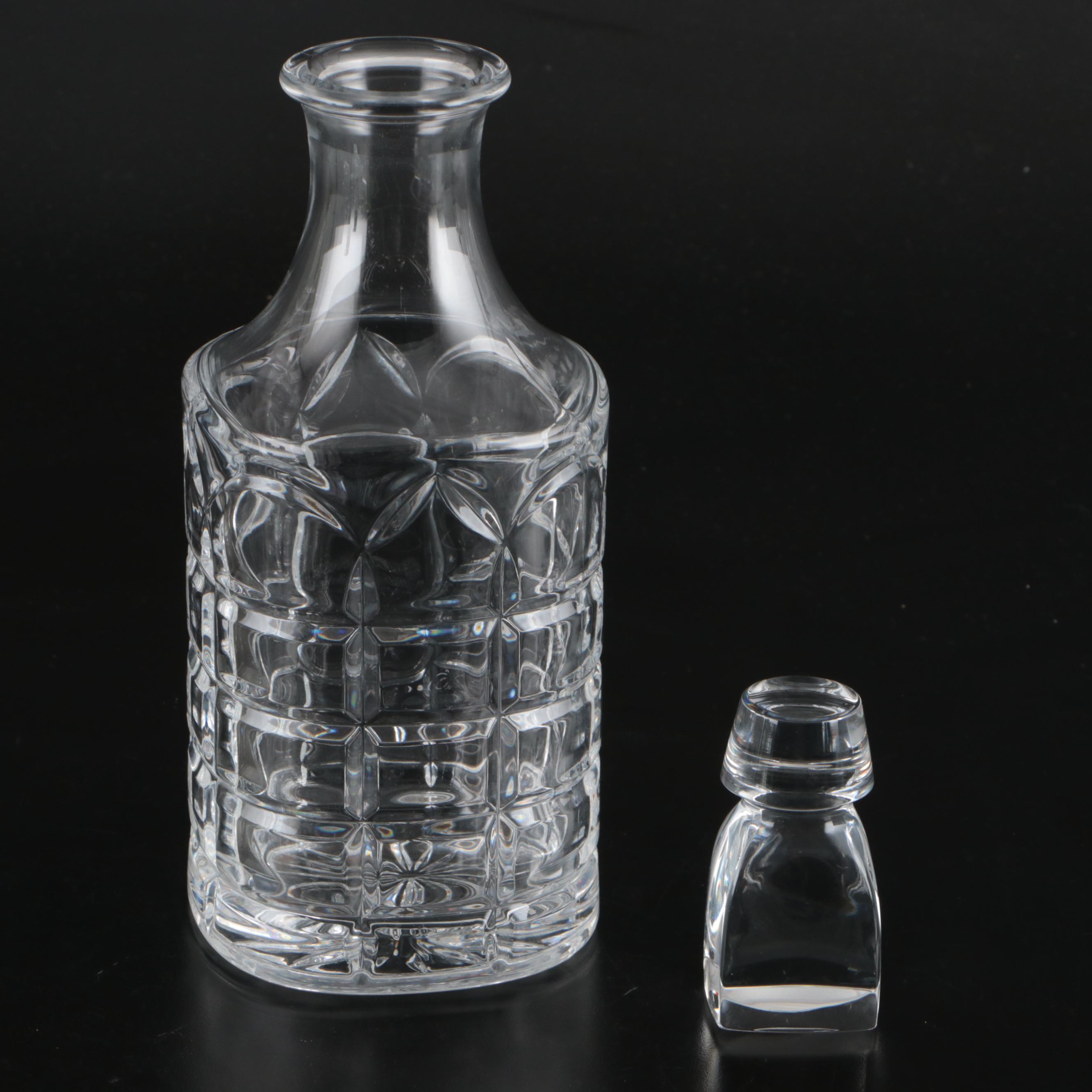 Suntory "Relief Cristal" Decanter and Jug with "Golden Cristal" Glasses