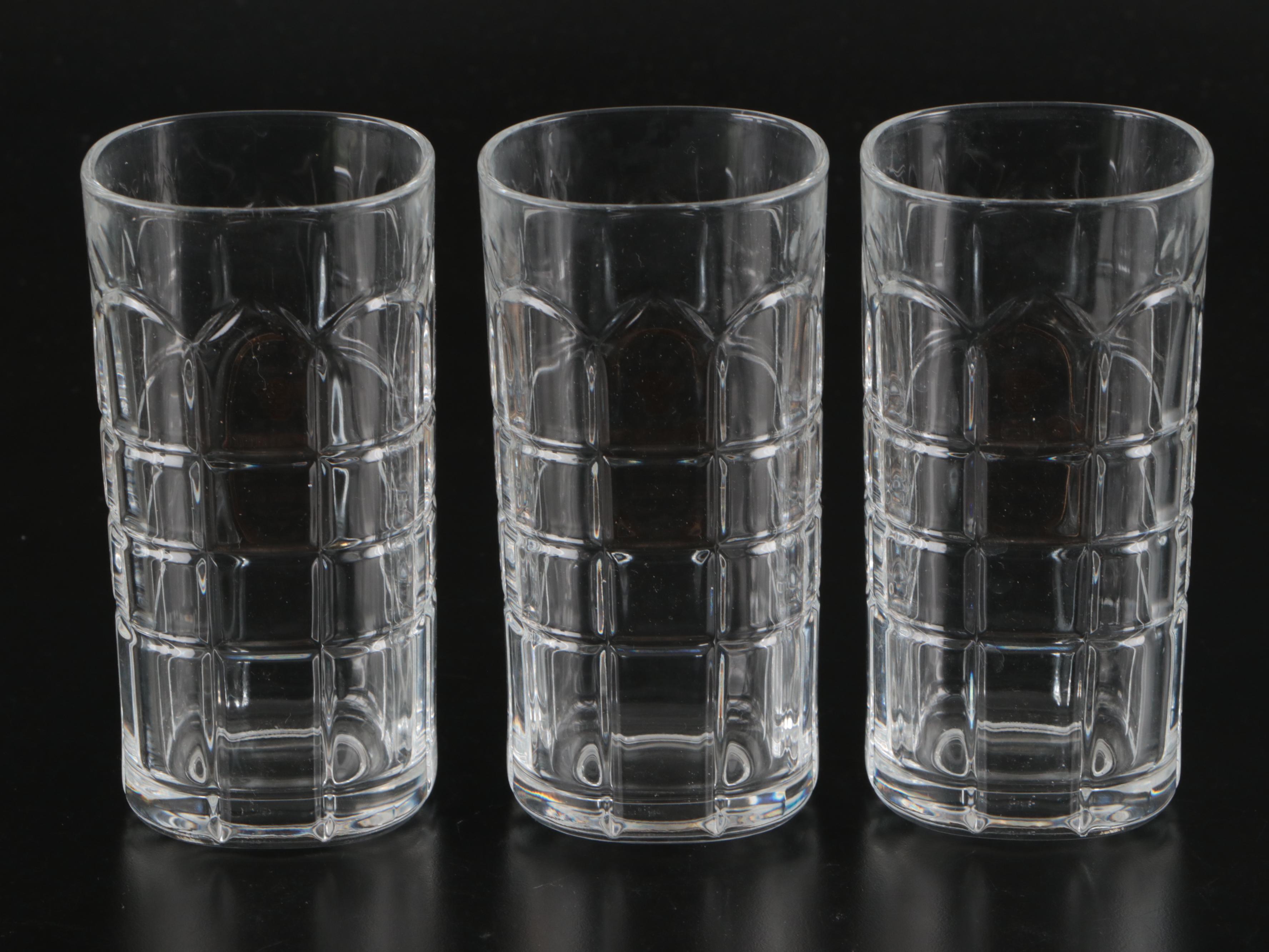 Suntory "Relief Cristal" Decanter and Jug with "Golden Cristal" Glasses