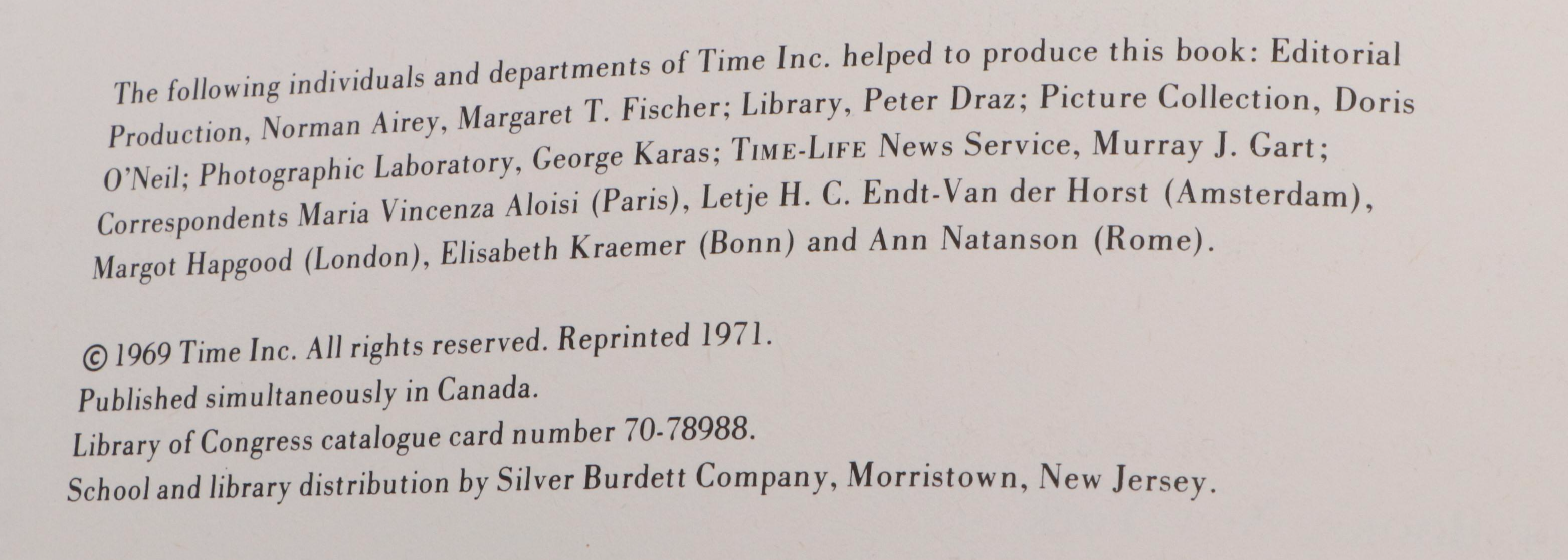 Time-Life Library of Art "The World of Van Gogh" by Robert Wallace, 1971