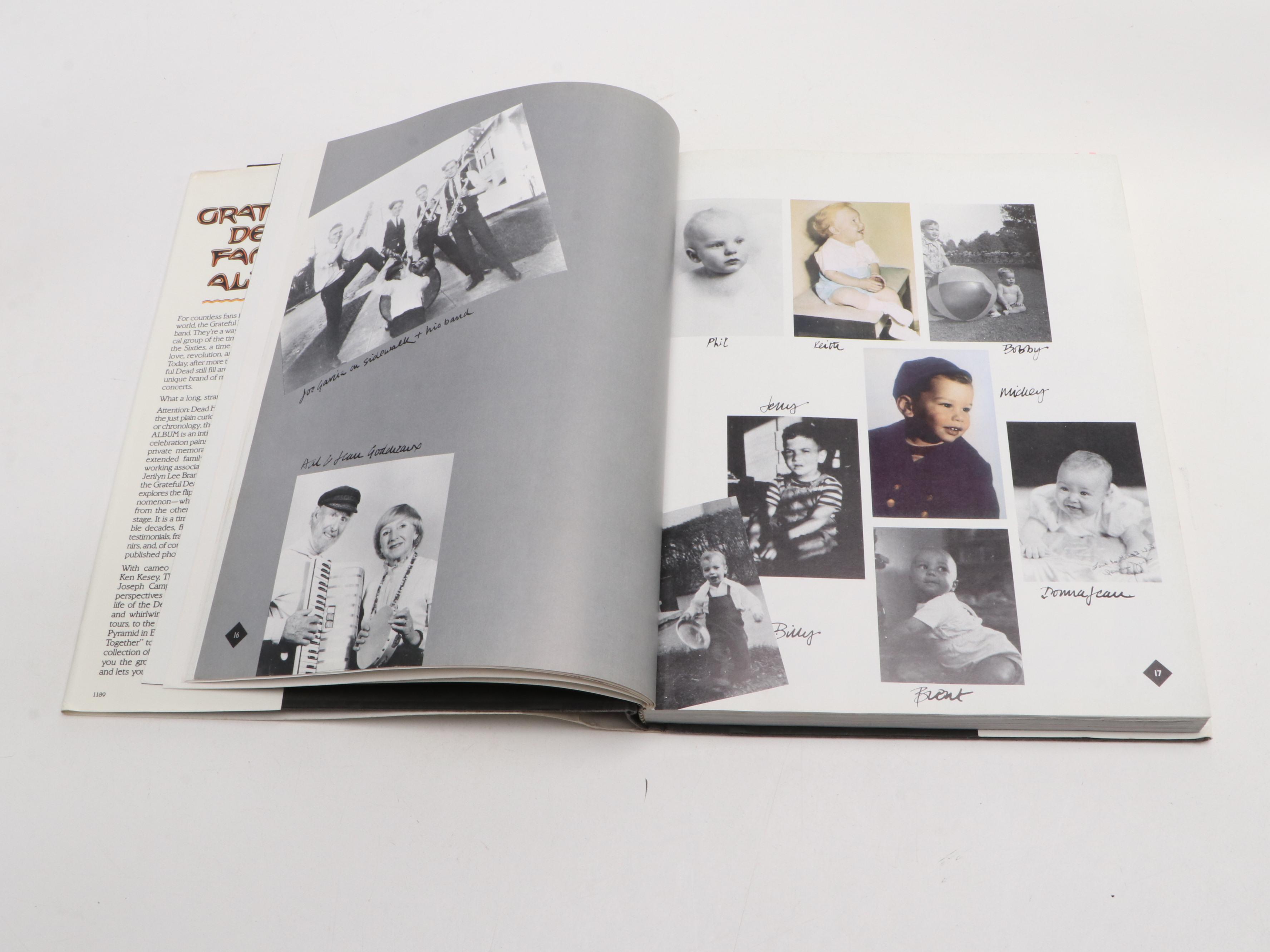 First Printing "Grateful Dead Family Album" by Jerilyn Lee Brandelius, 1989