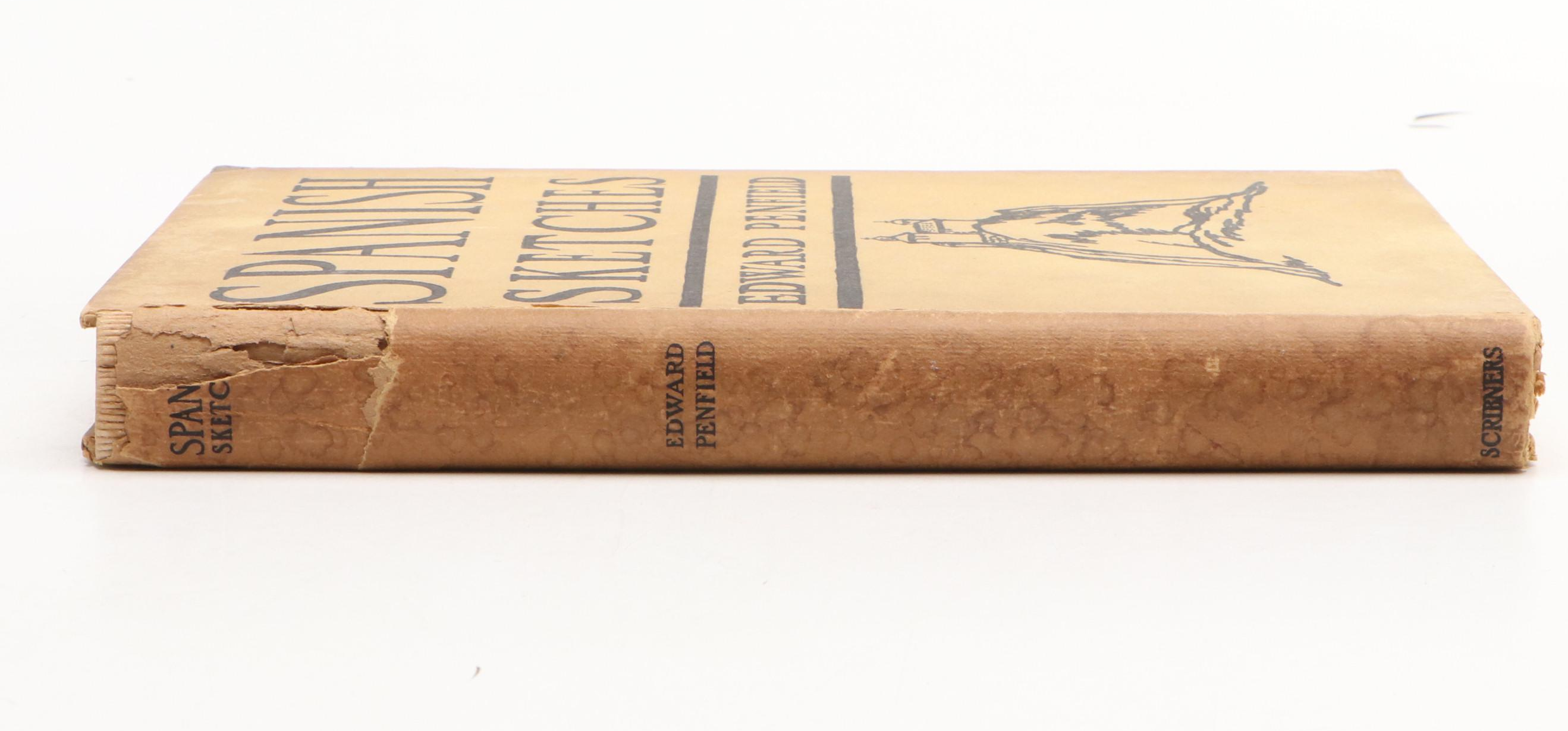 First Printing "Spanish Sketches" by Edward Penfield, 1911