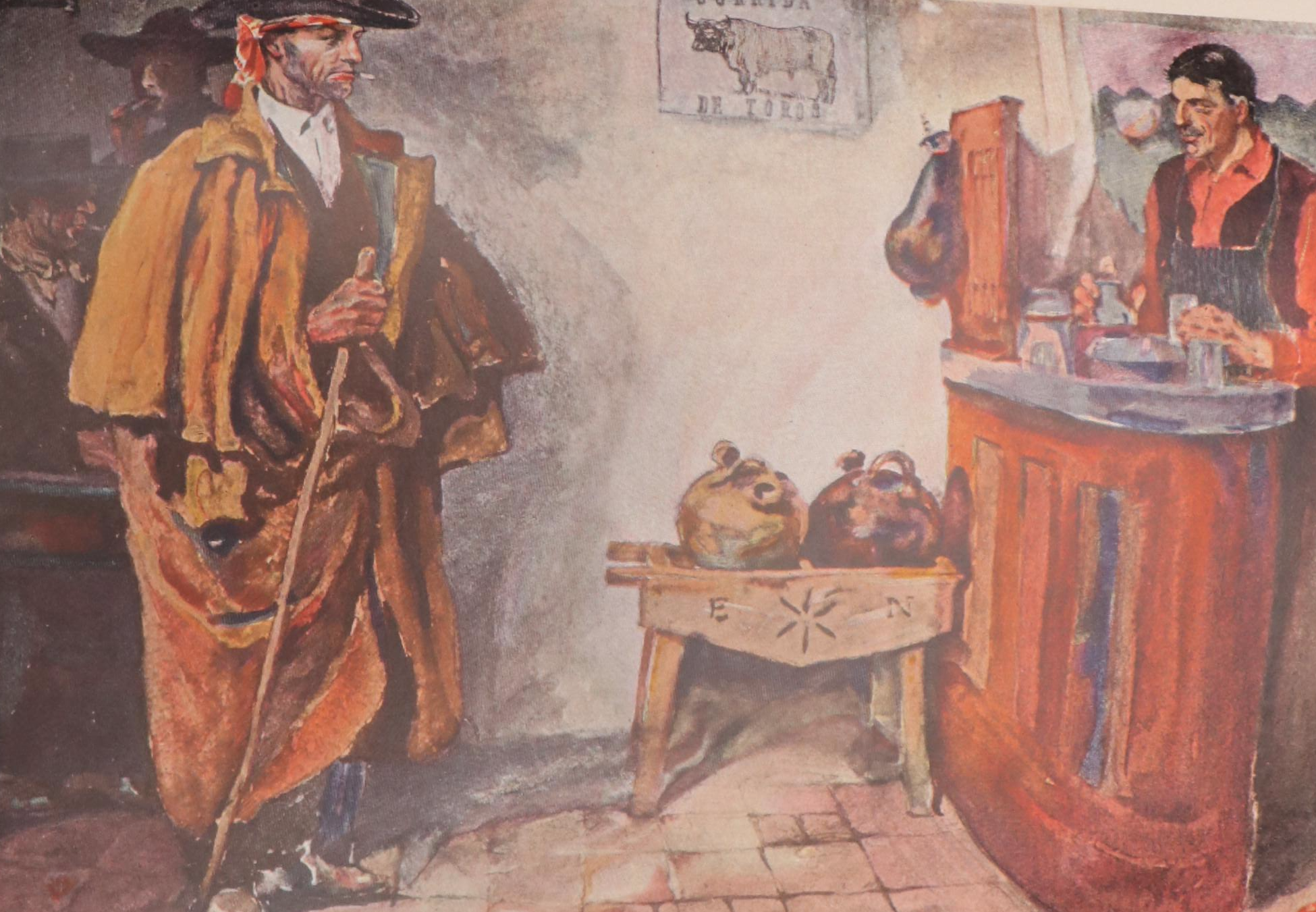 First Printing "Spanish Sketches" by Edward Penfield, 1911