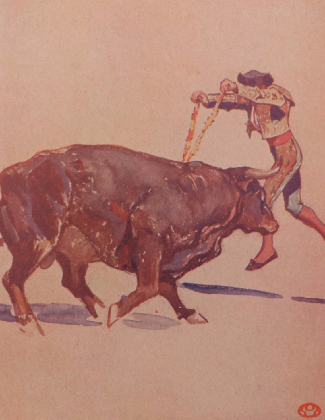 First Printing "Spanish Sketches" by Edward Penfield, 1911