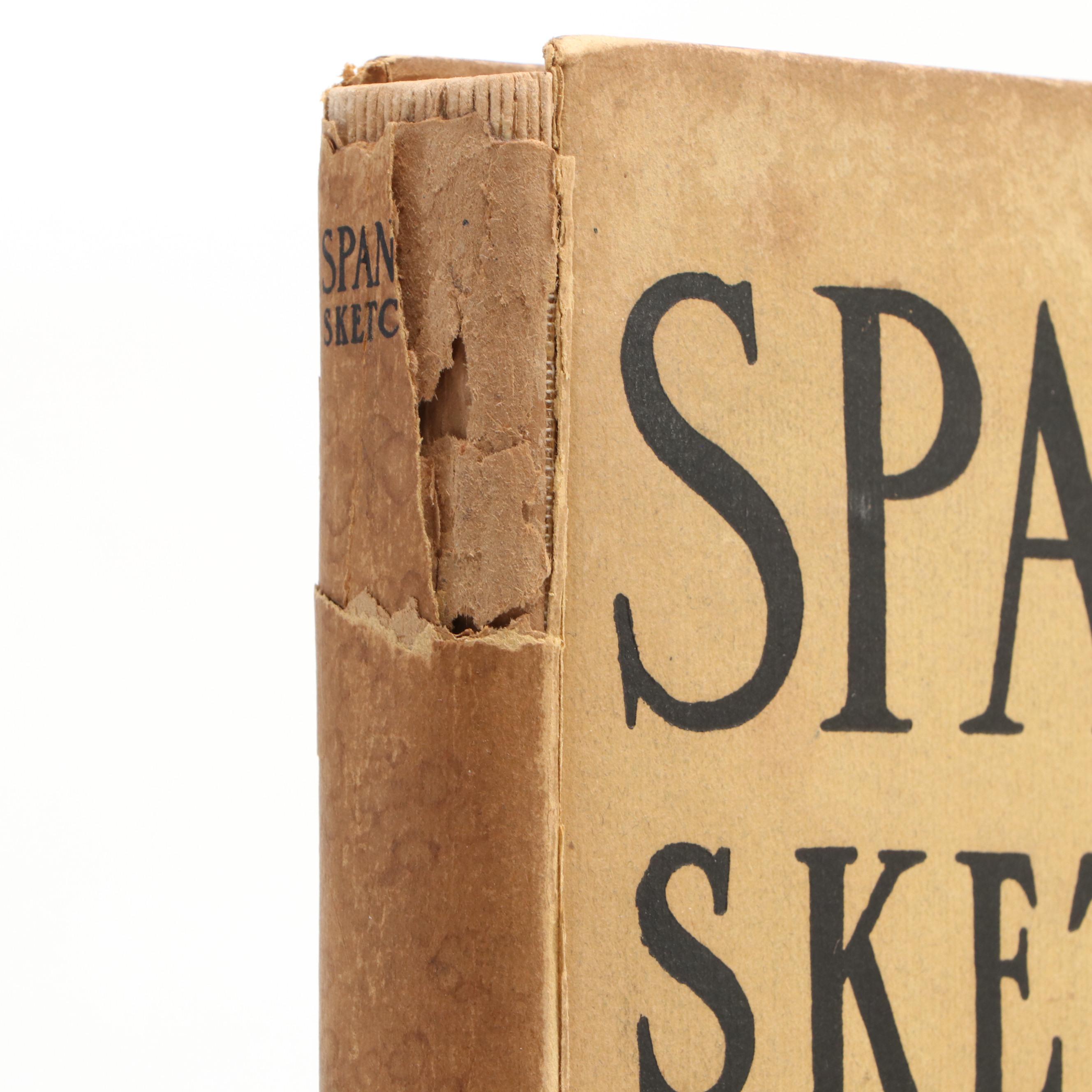 First Printing "Spanish Sketches" by Edward Penfield, 1911