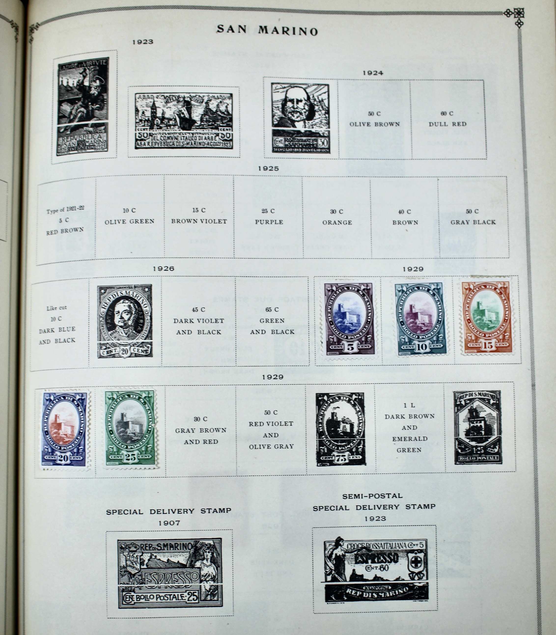 1930 International Junior Postage Stamp Album