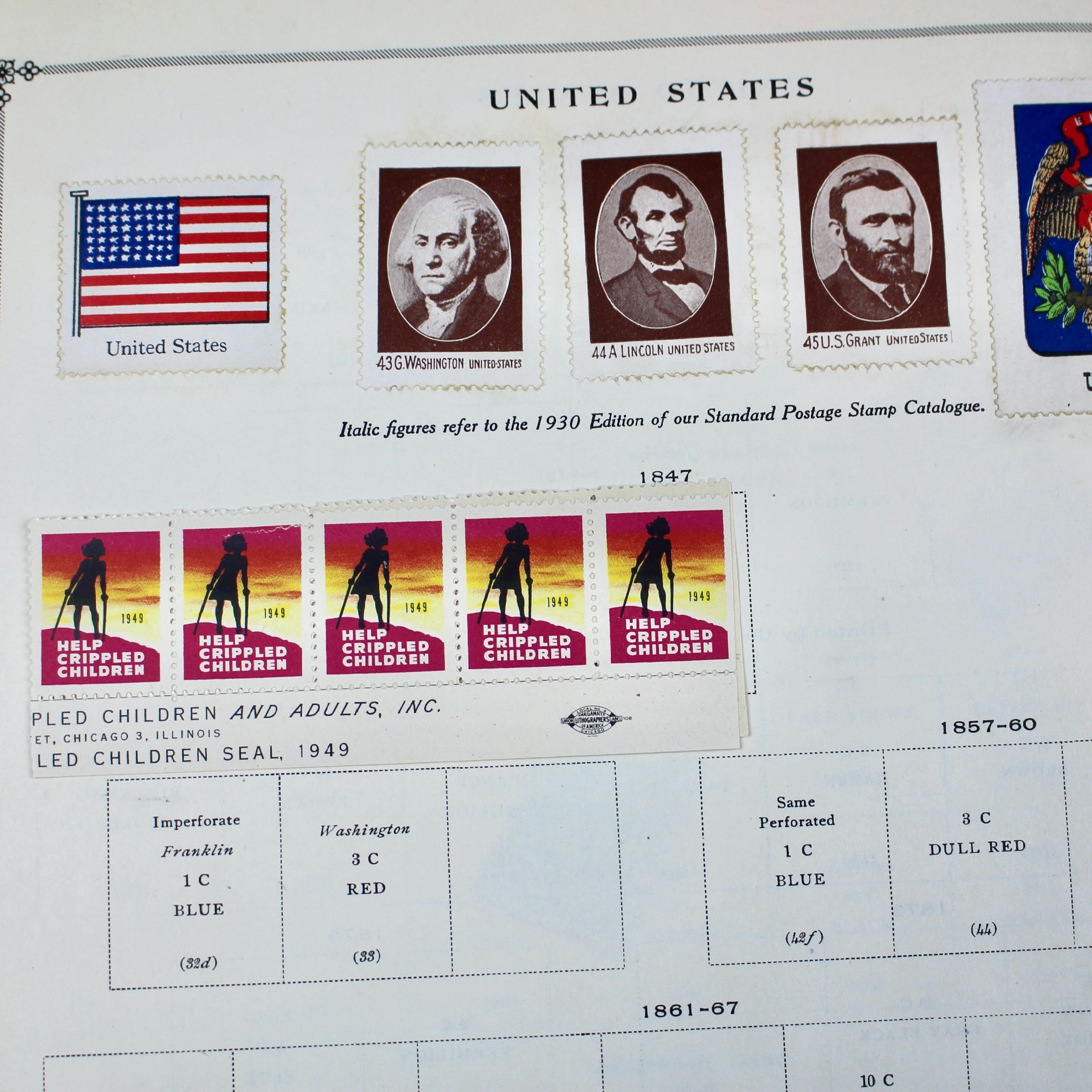 1930 International Junior Postage Stamp Album