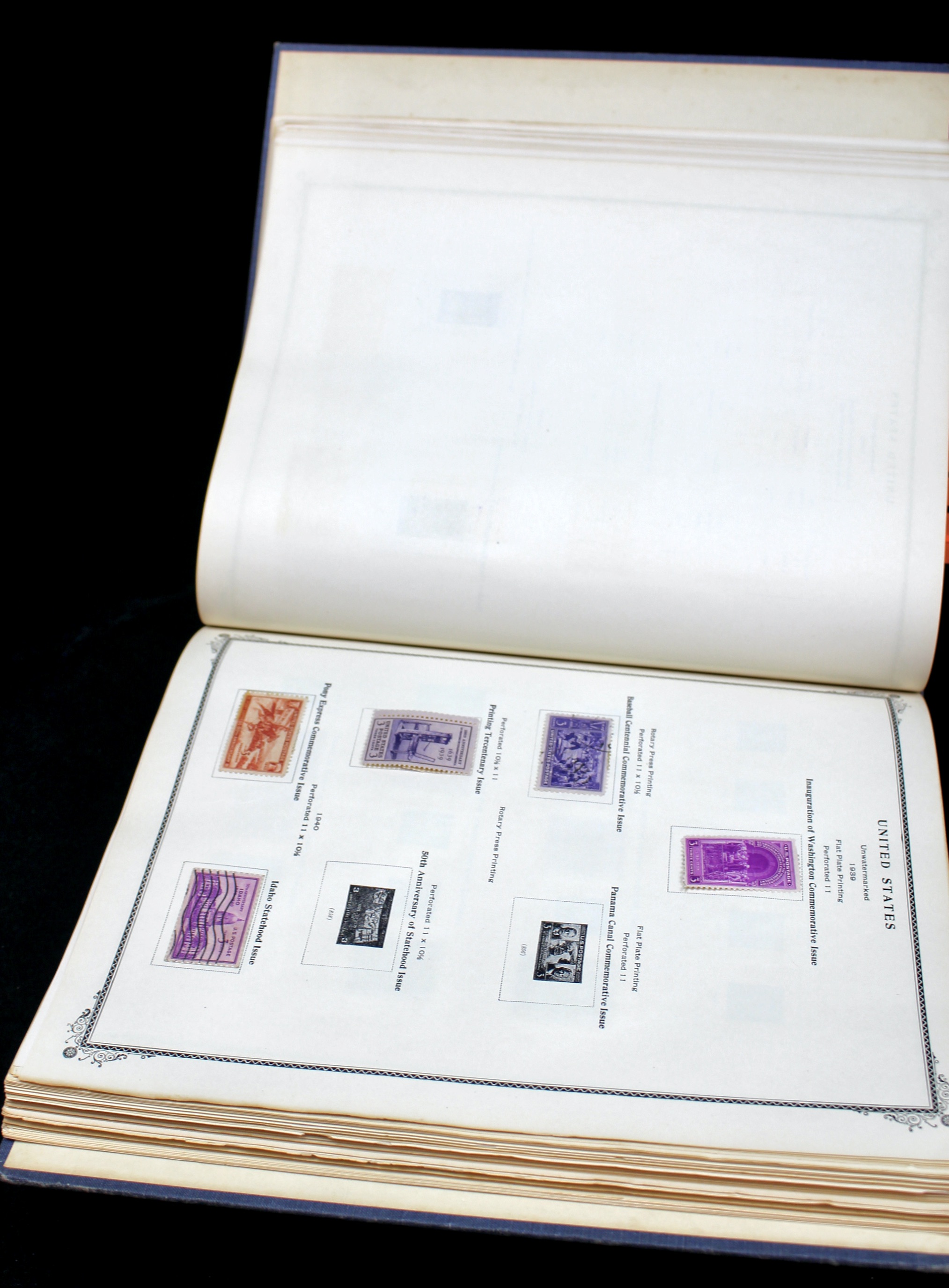 The American Album for United States Stamps, 1857 to 1960s