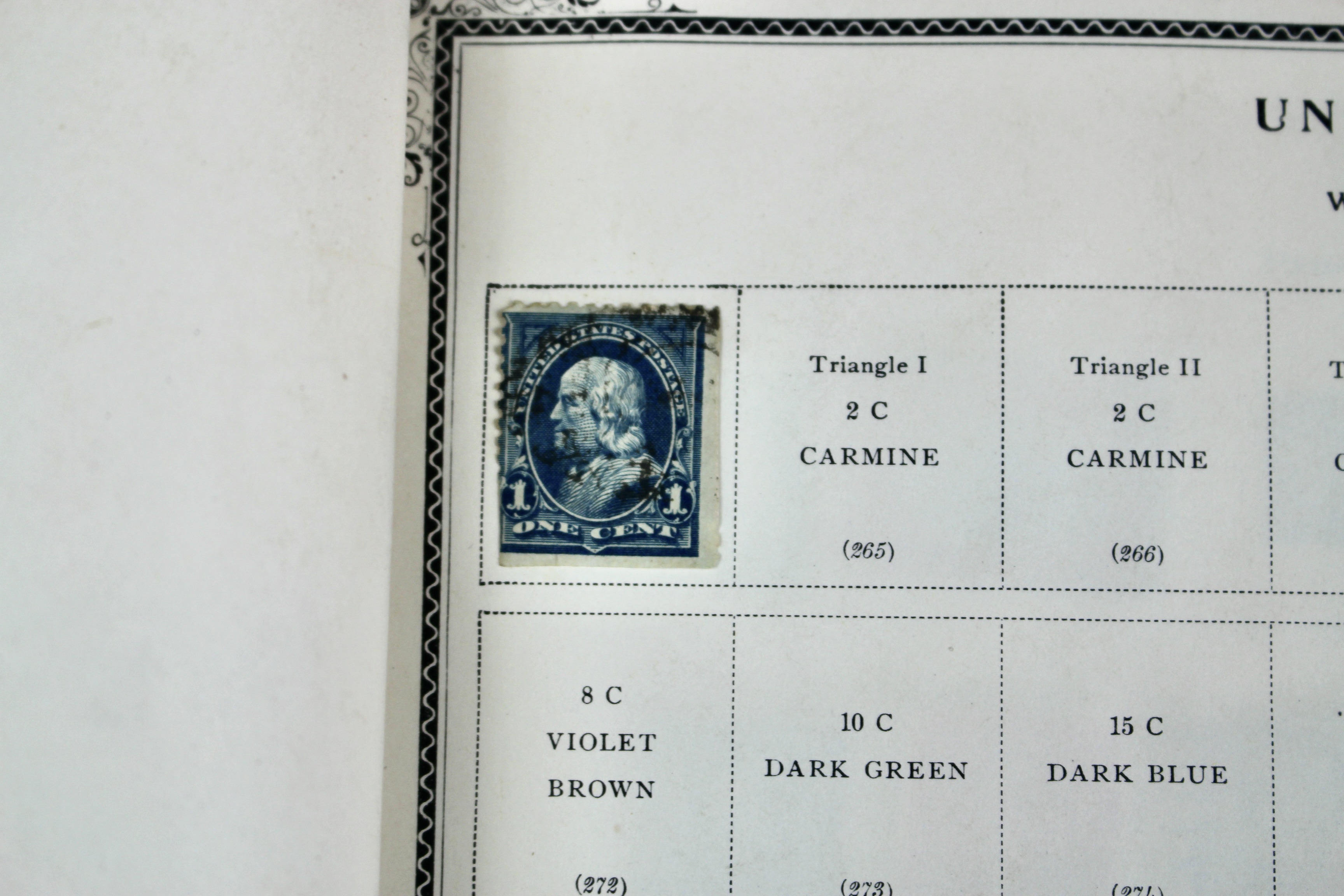 The American Album for United States Stamps, 1857 to 1960s