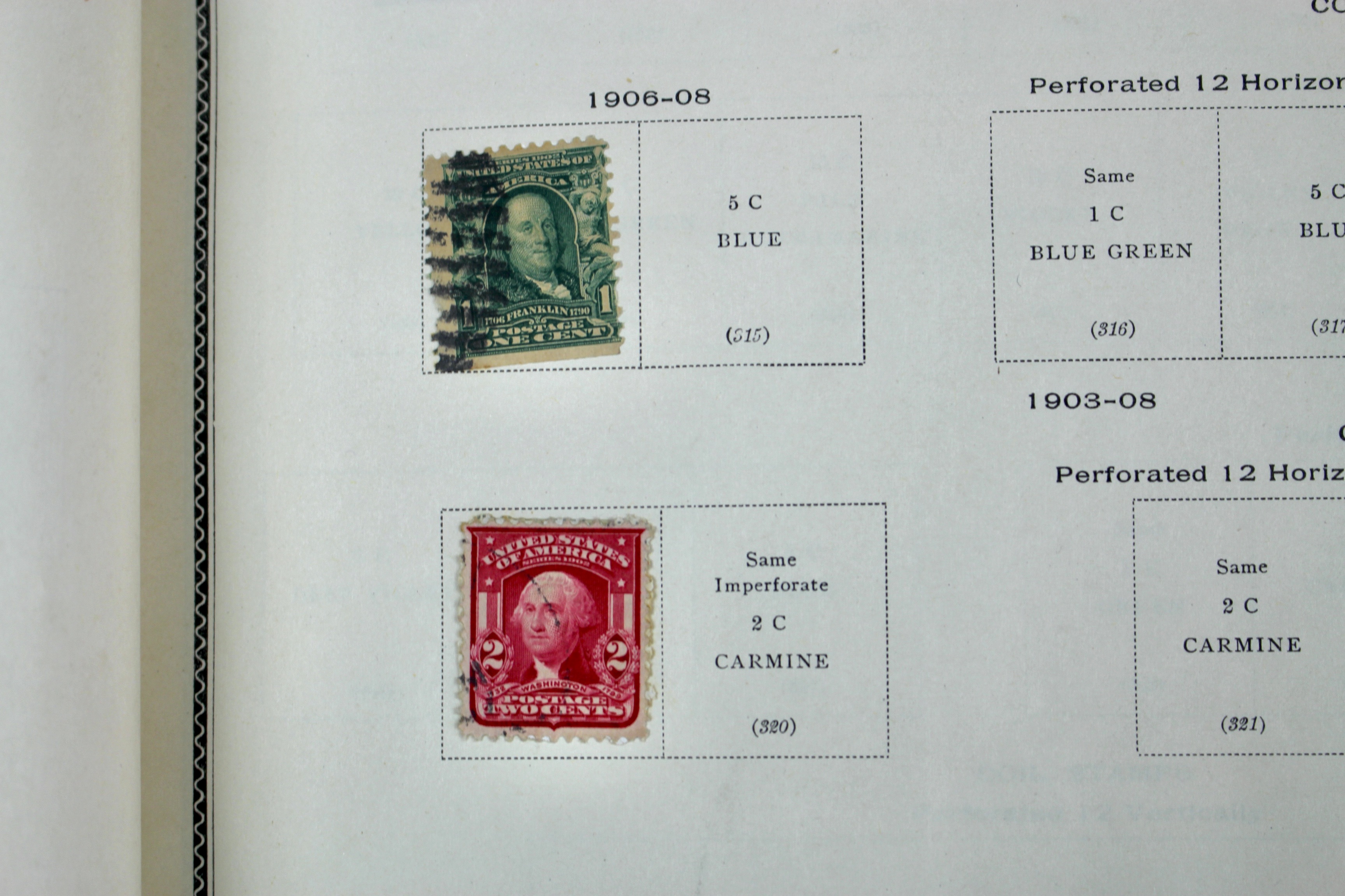 The American Album for United States Stamps, 1857 to 1960s