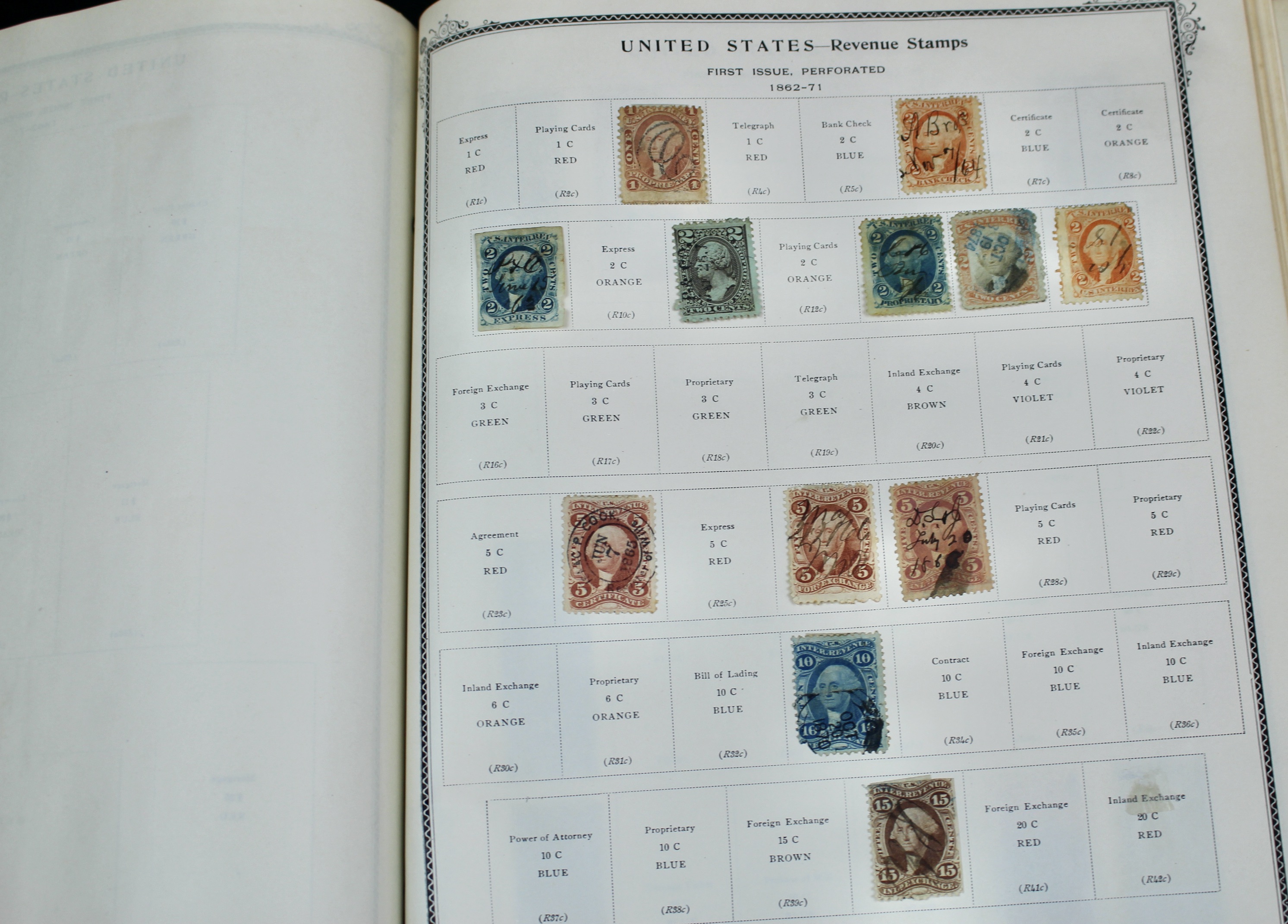 The American Album for United States Stamps, 1857 to 1960s