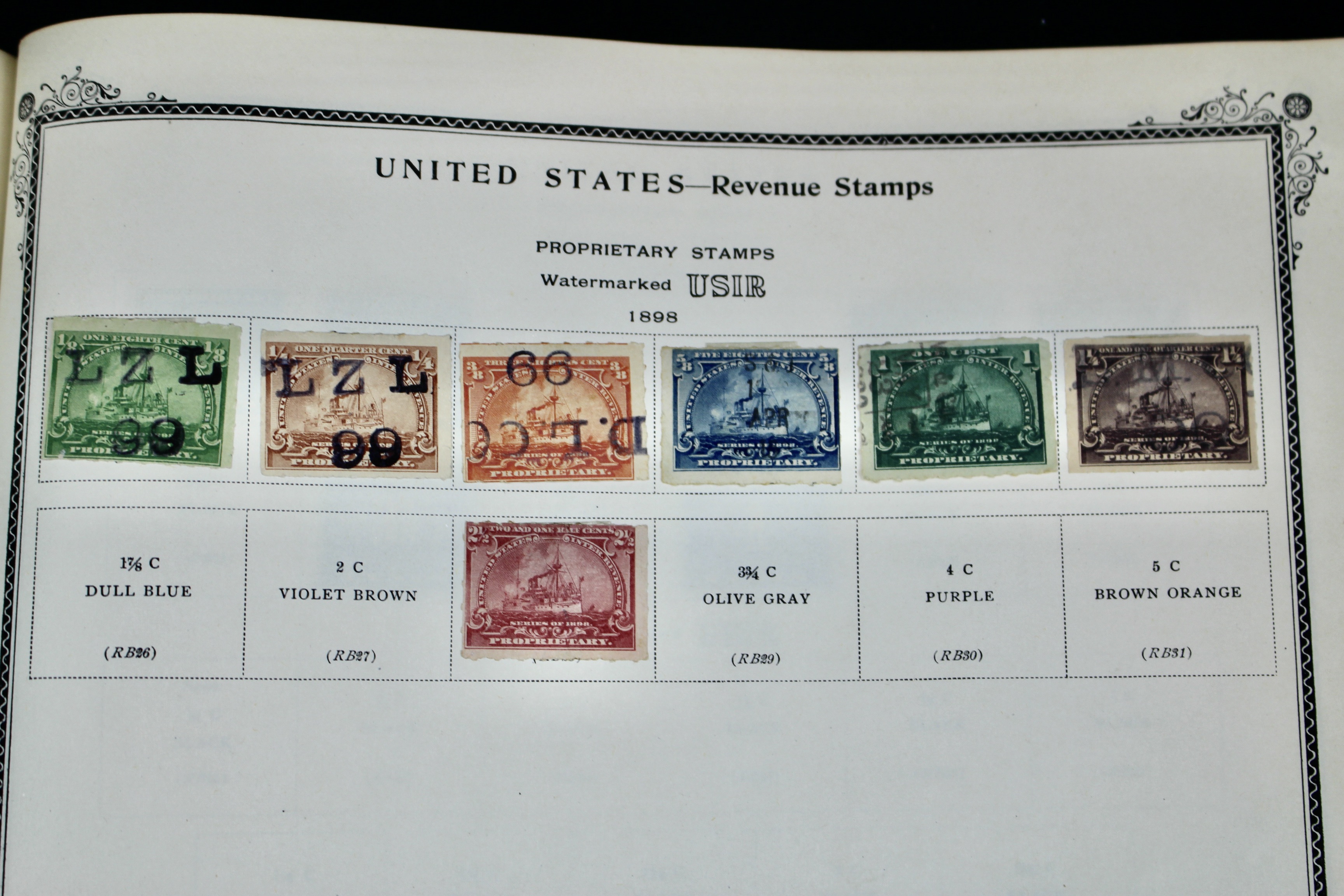 The American Album for United States Stamps, 1857 to 1960s