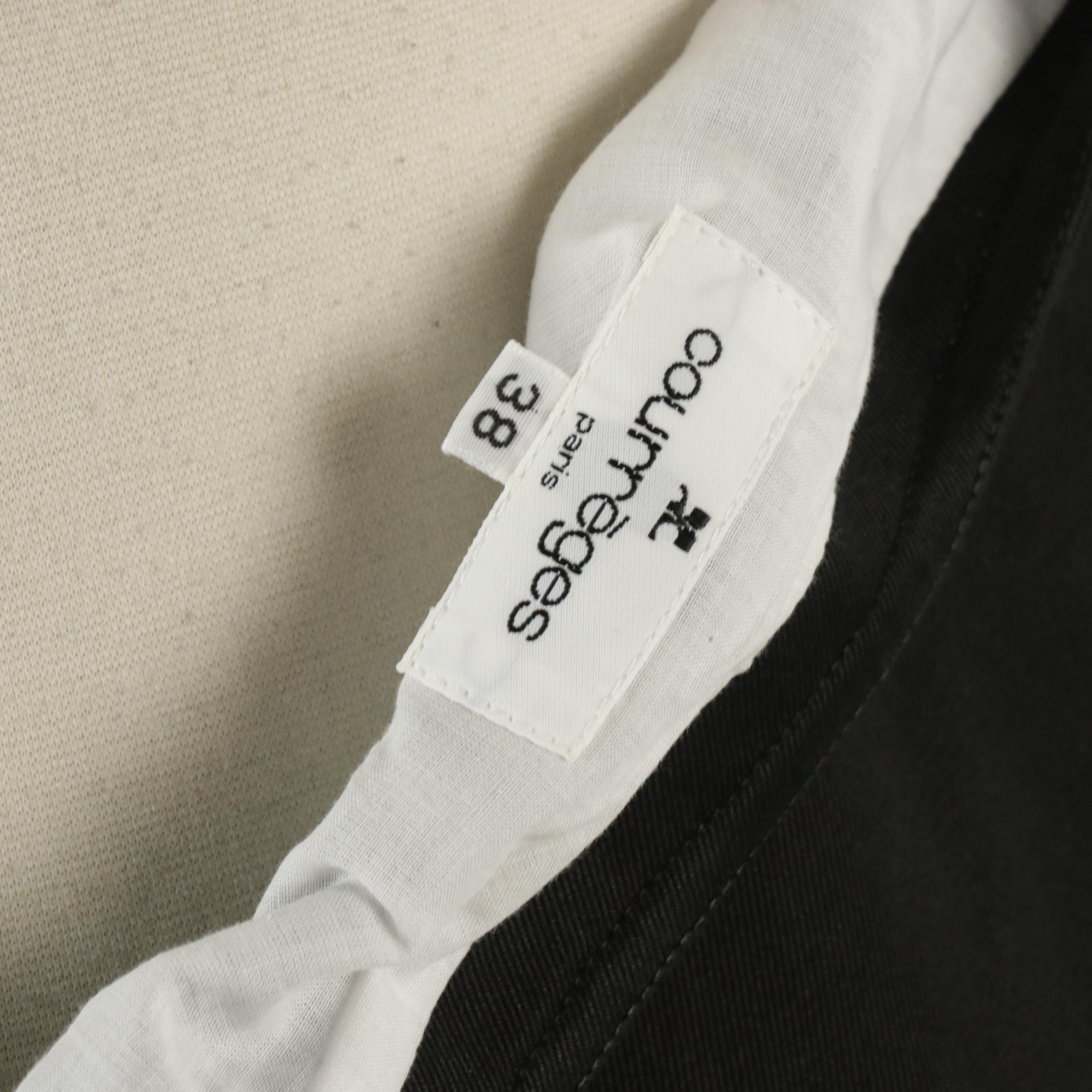 Courrèges Cotton Zip Jacket, Two-Piece Skirt Set & Textured White Cotton Skirt