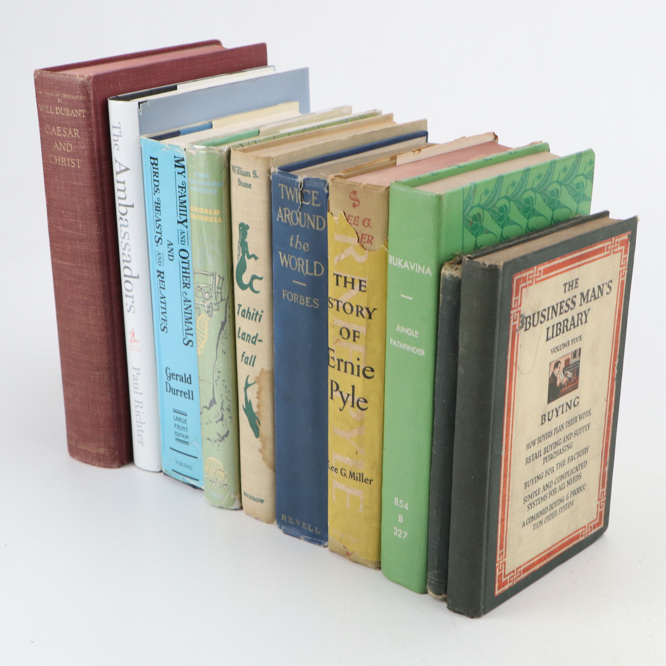 "Twice Around the World" and "Tahiti Landfall" with More Books