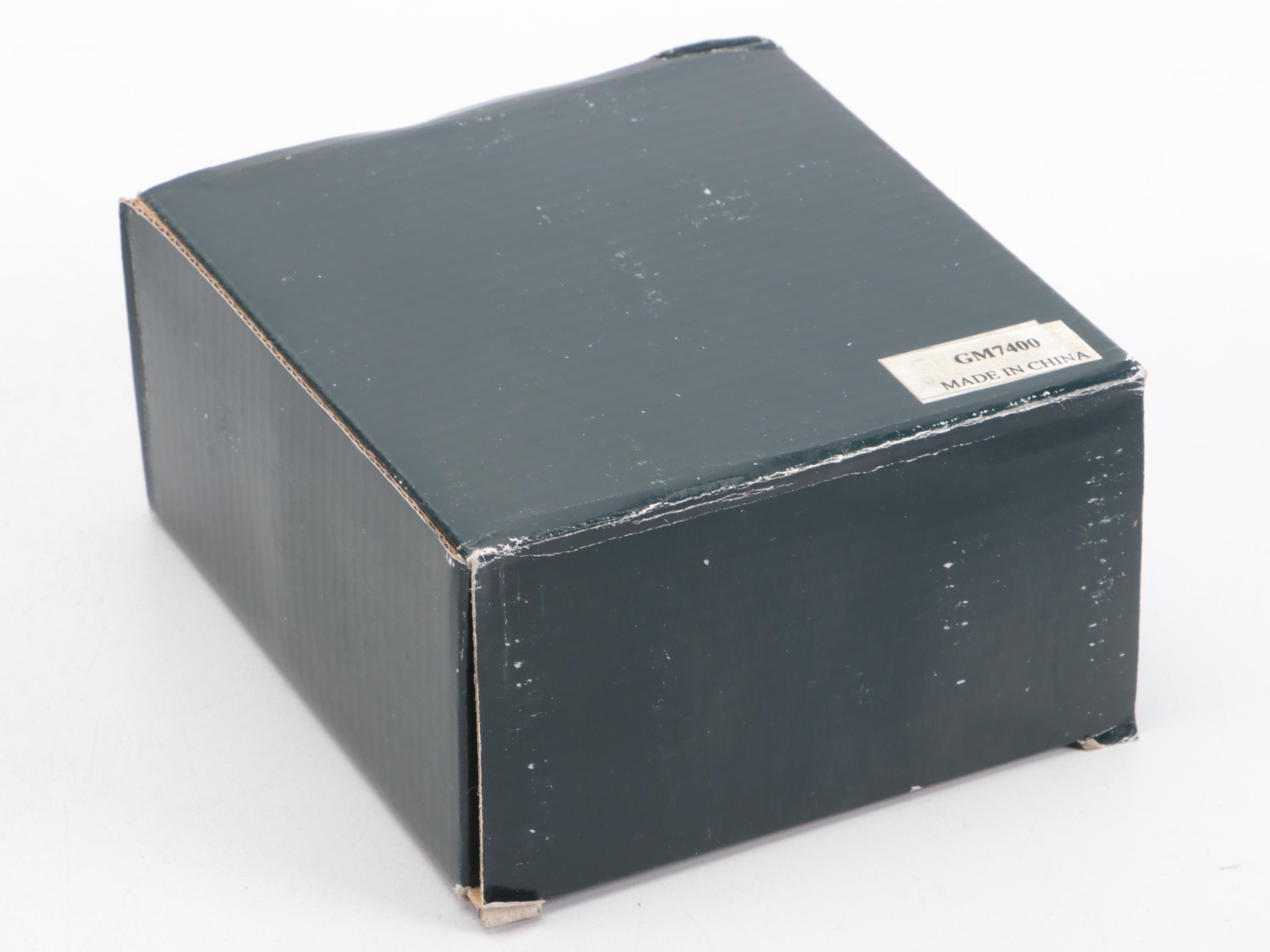 Set of Twelve Brushed Metal Heart-Shaped Decorative Boxes