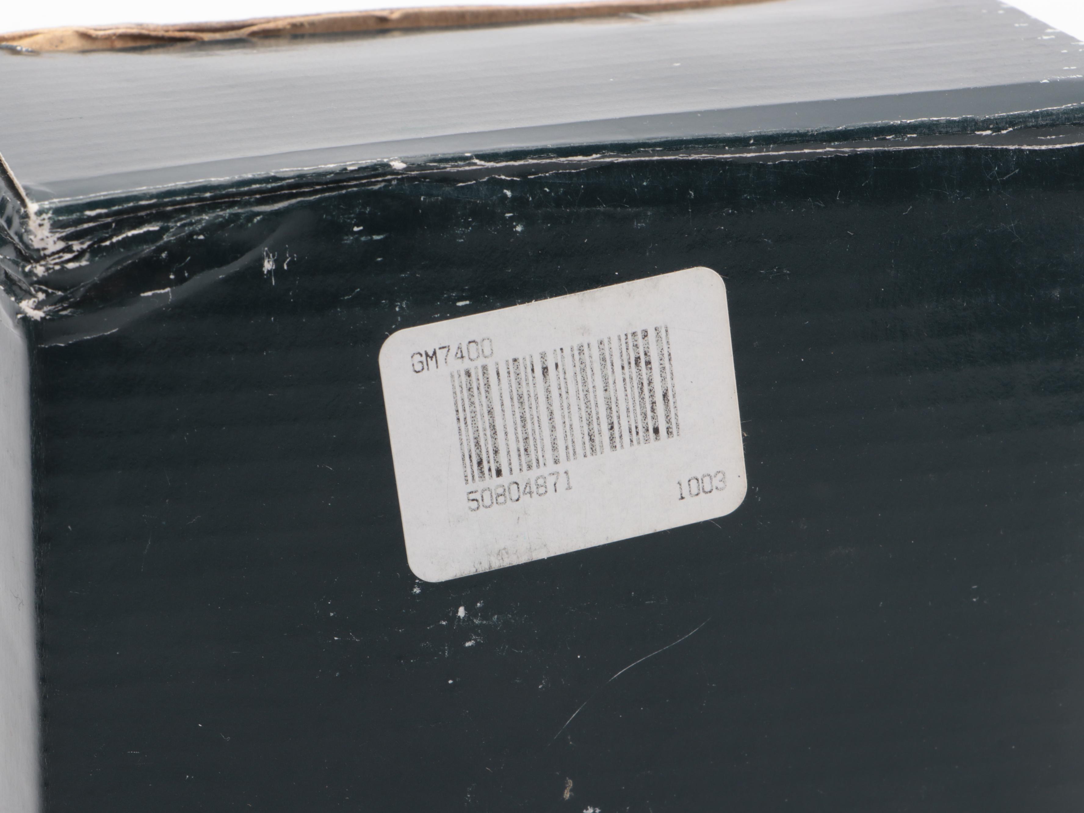 Set of Twelve Brushed Metal Heart-Shaped Decorative Boxes