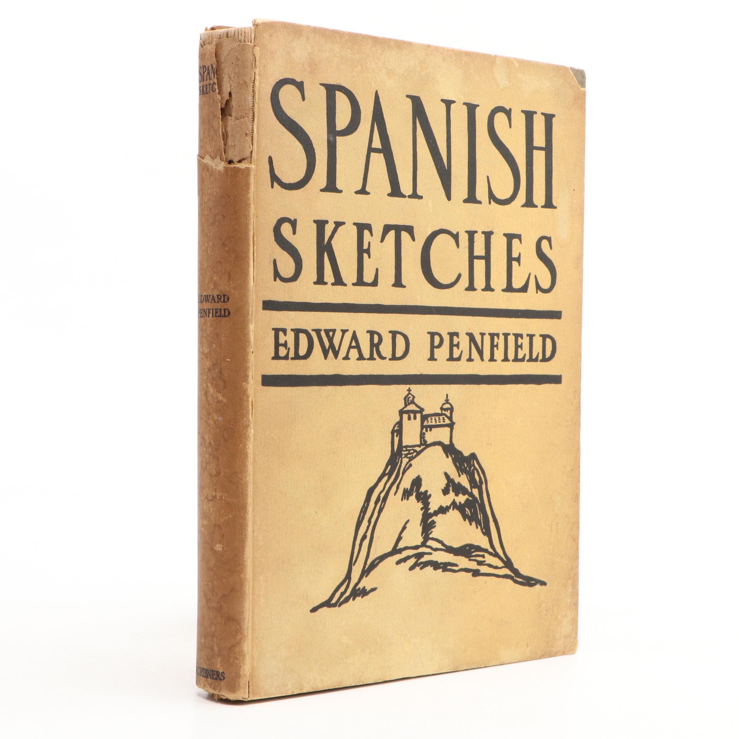 First Printing "Spanish Sketches" by Edward Penfield, 1911