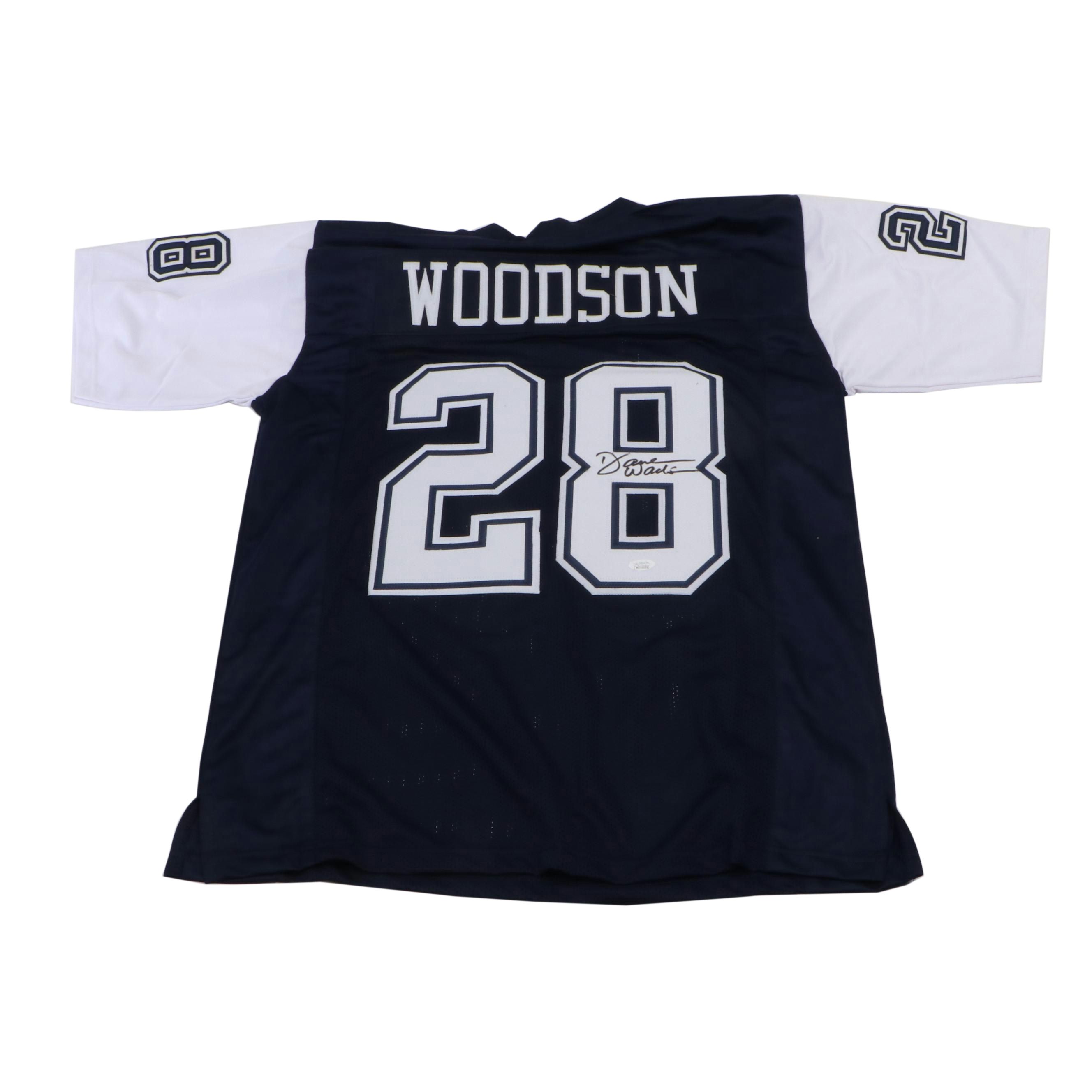 Darren Woodson Signed Dallas Cowboys Football Jersey, JSA