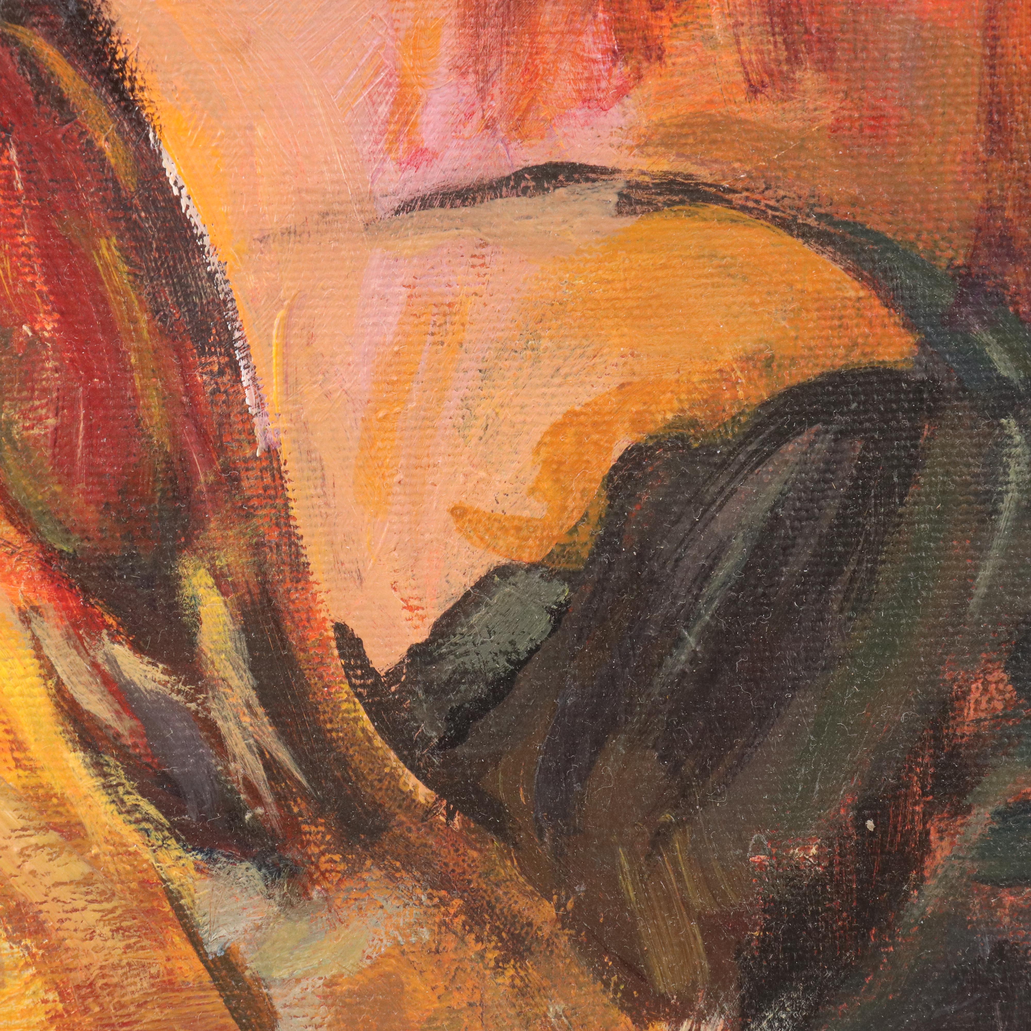 Oil Painting of Rooster, Late 20th/ 21st Century