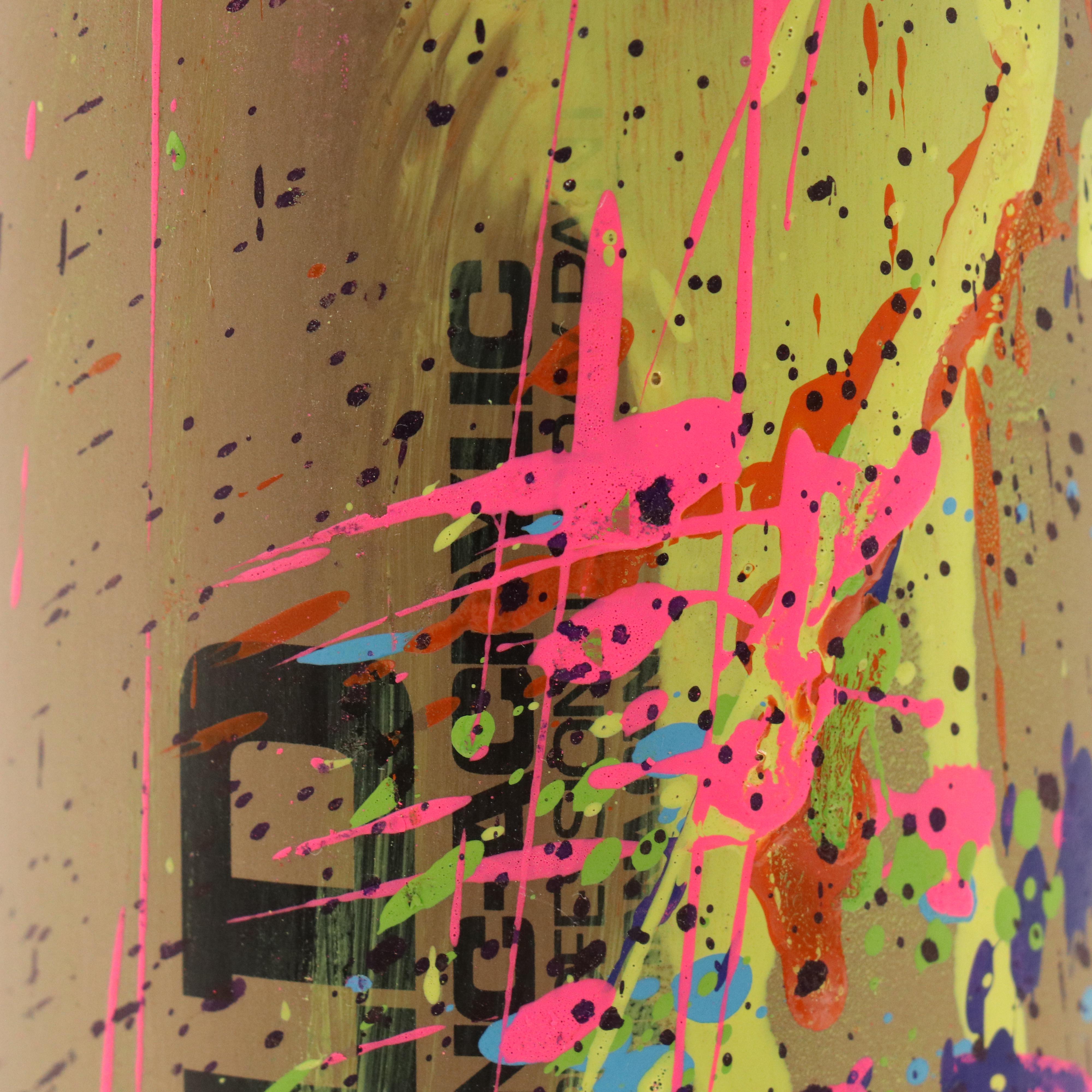 E.M. Zax Spray Can Sculpture, 2024