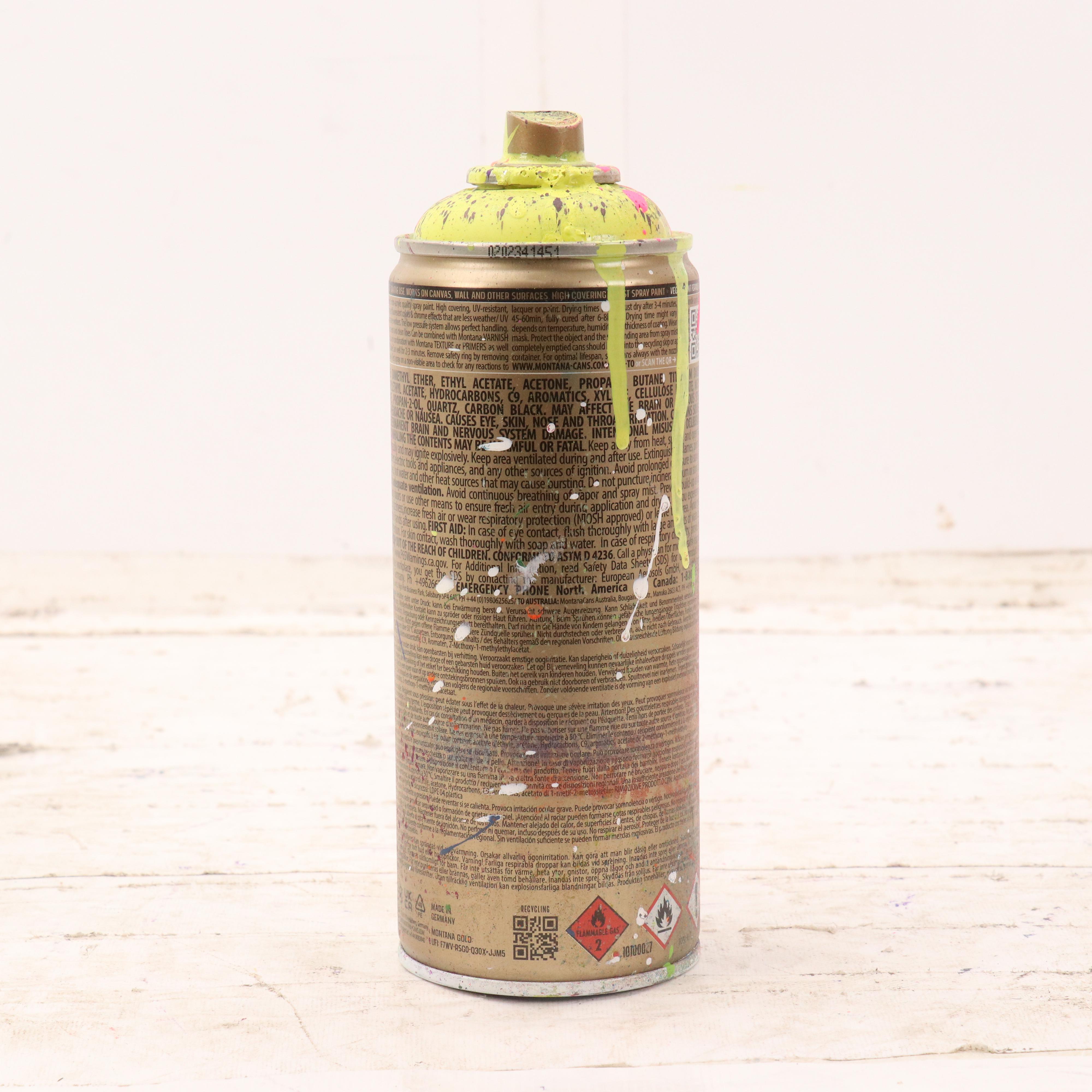 E.M. Zax Spray Can Sculpture, 2024