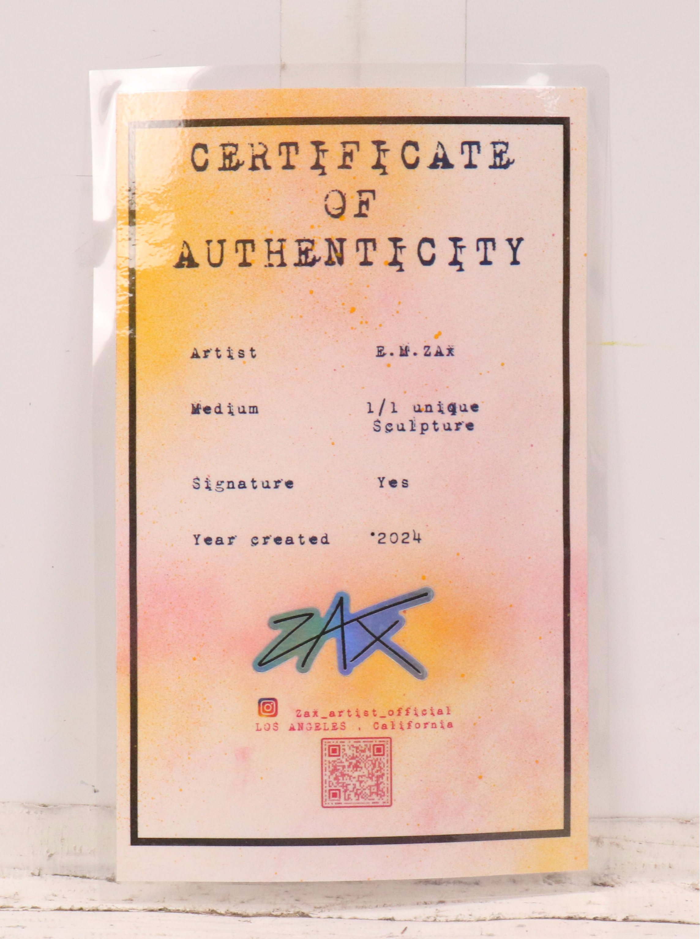 E.M. Zax Spray Can Sculpture, 2024