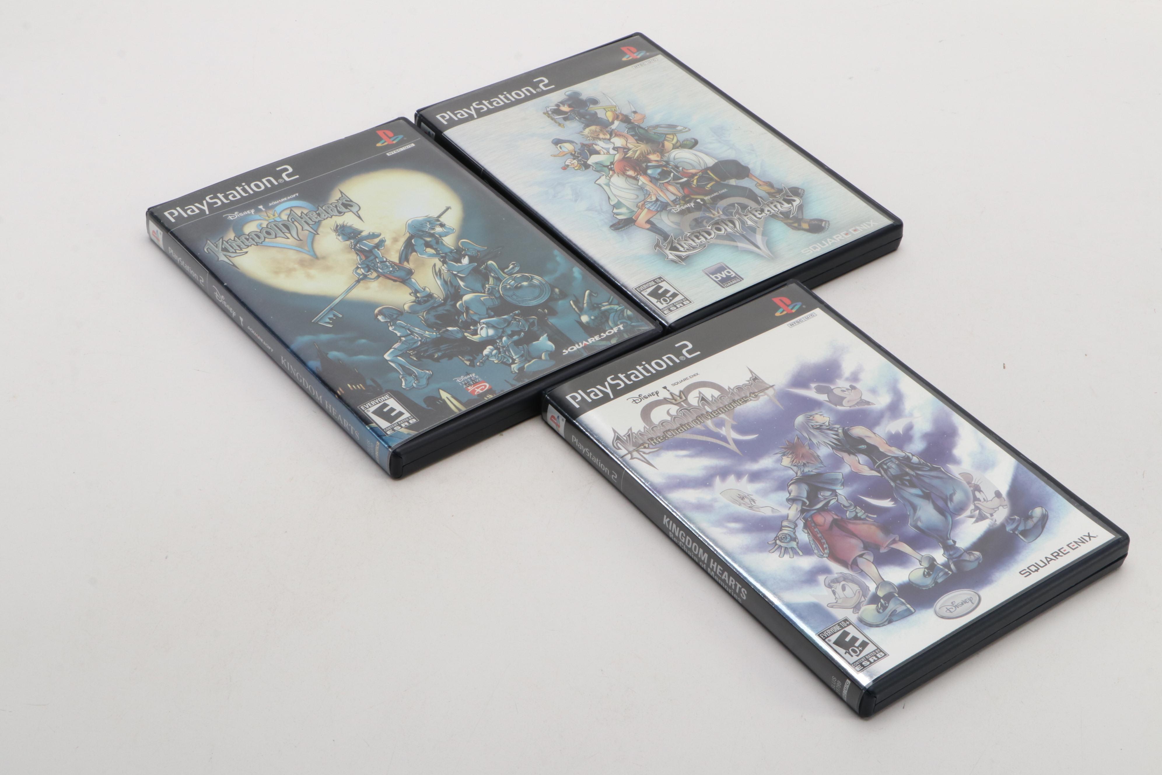 Sony PlayStation 2 Console with Video Games, Controllers, Memory Cards, and More