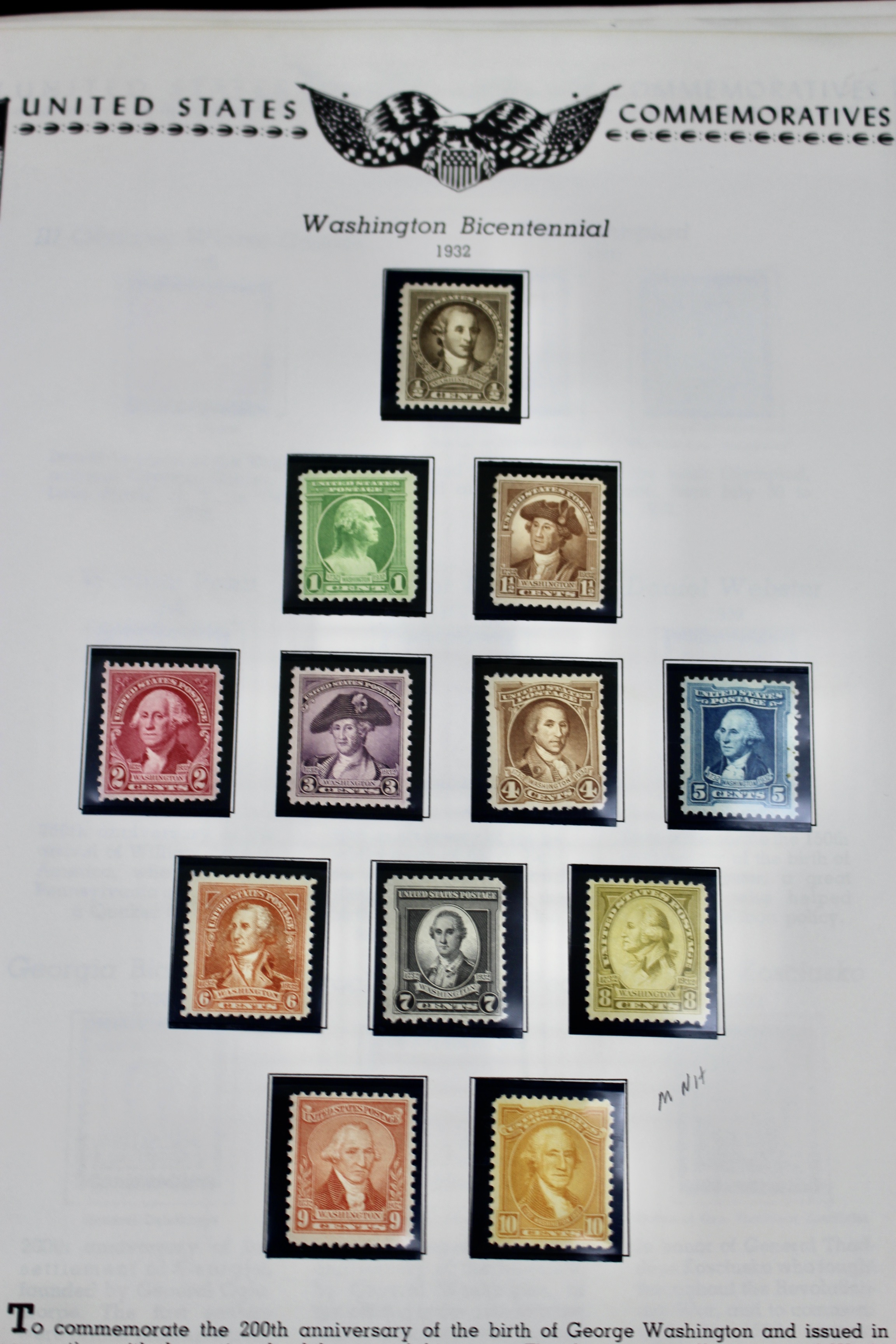 Mint Condition U.S. Stamp Collection, 1919 to 1935