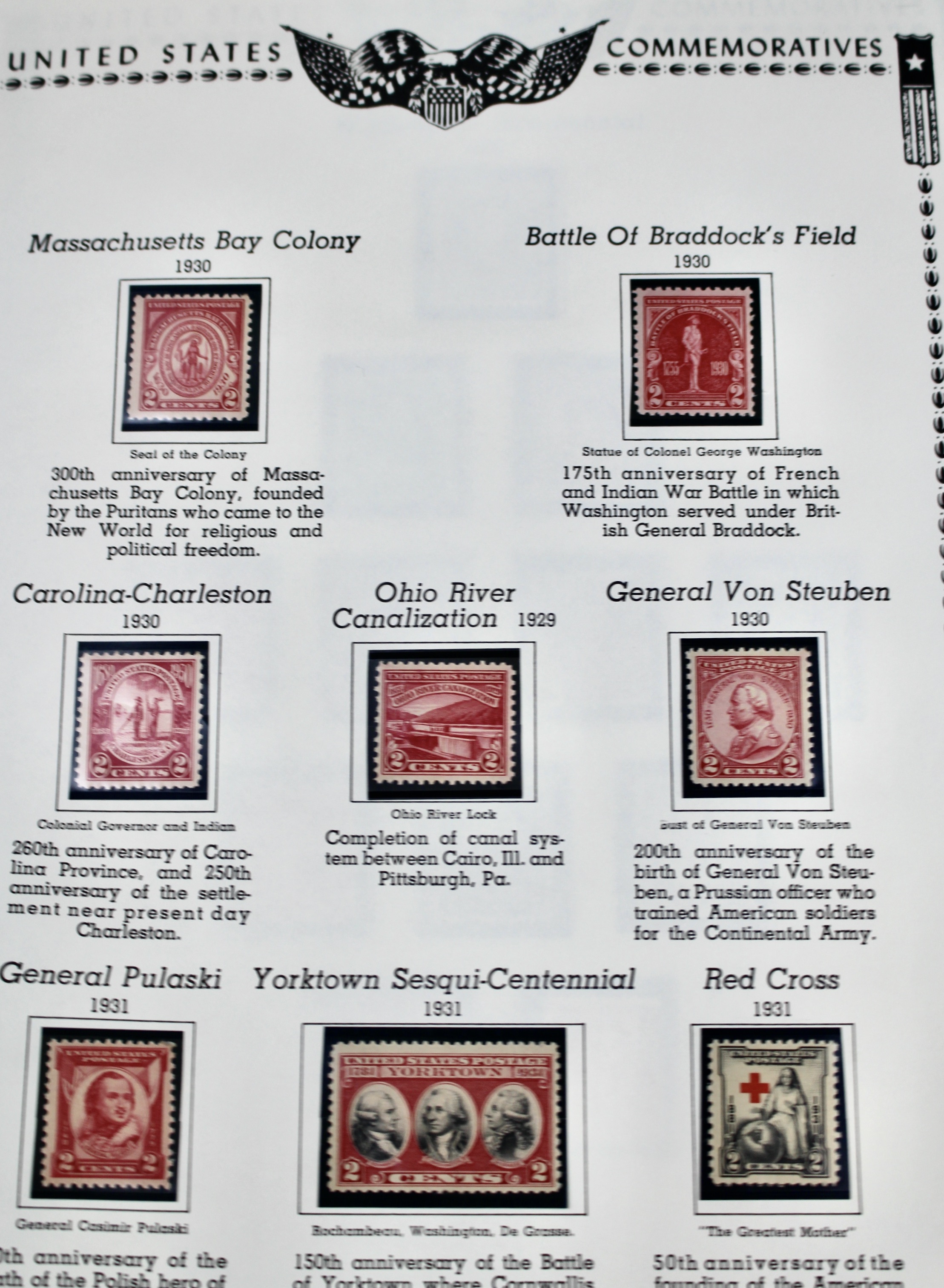 Mint Condition U.S. Stamp Collection, 1919 to 1935