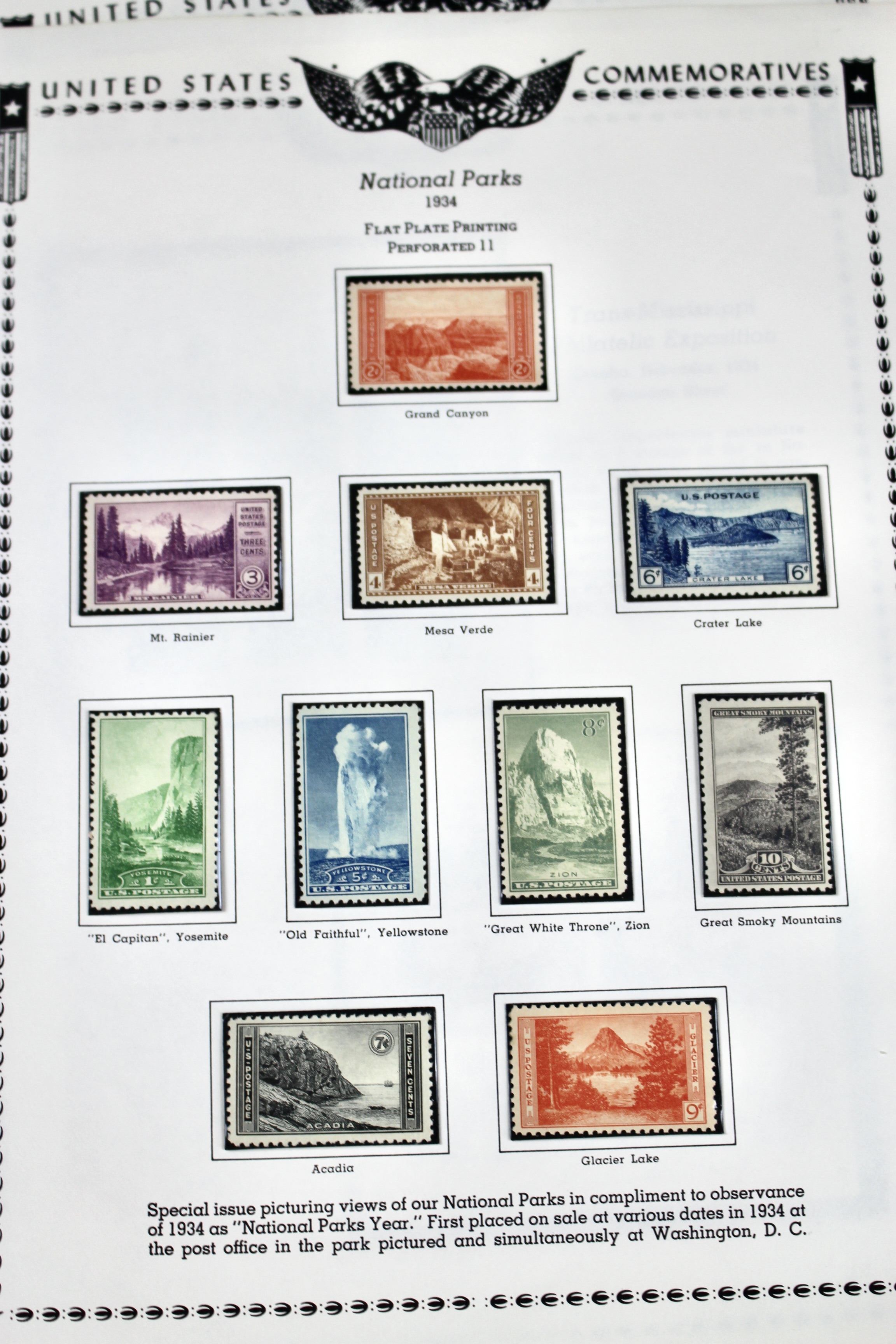 Mint Condition U.S. Stamp Collection, 1919 to 1935