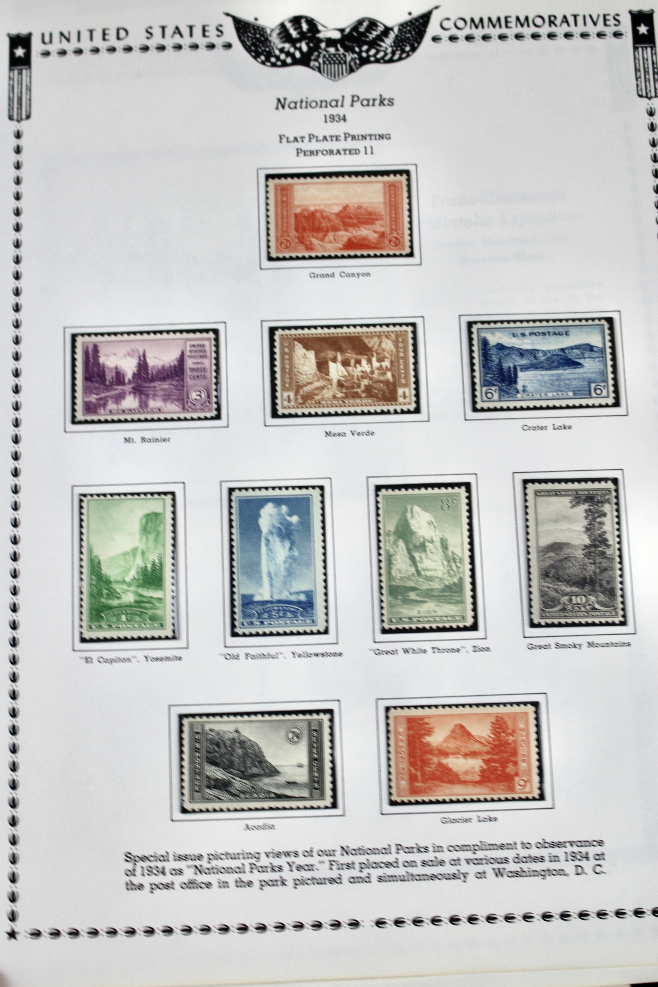 Mint Condition U.S. Stamp Collection, 1919 to 1935