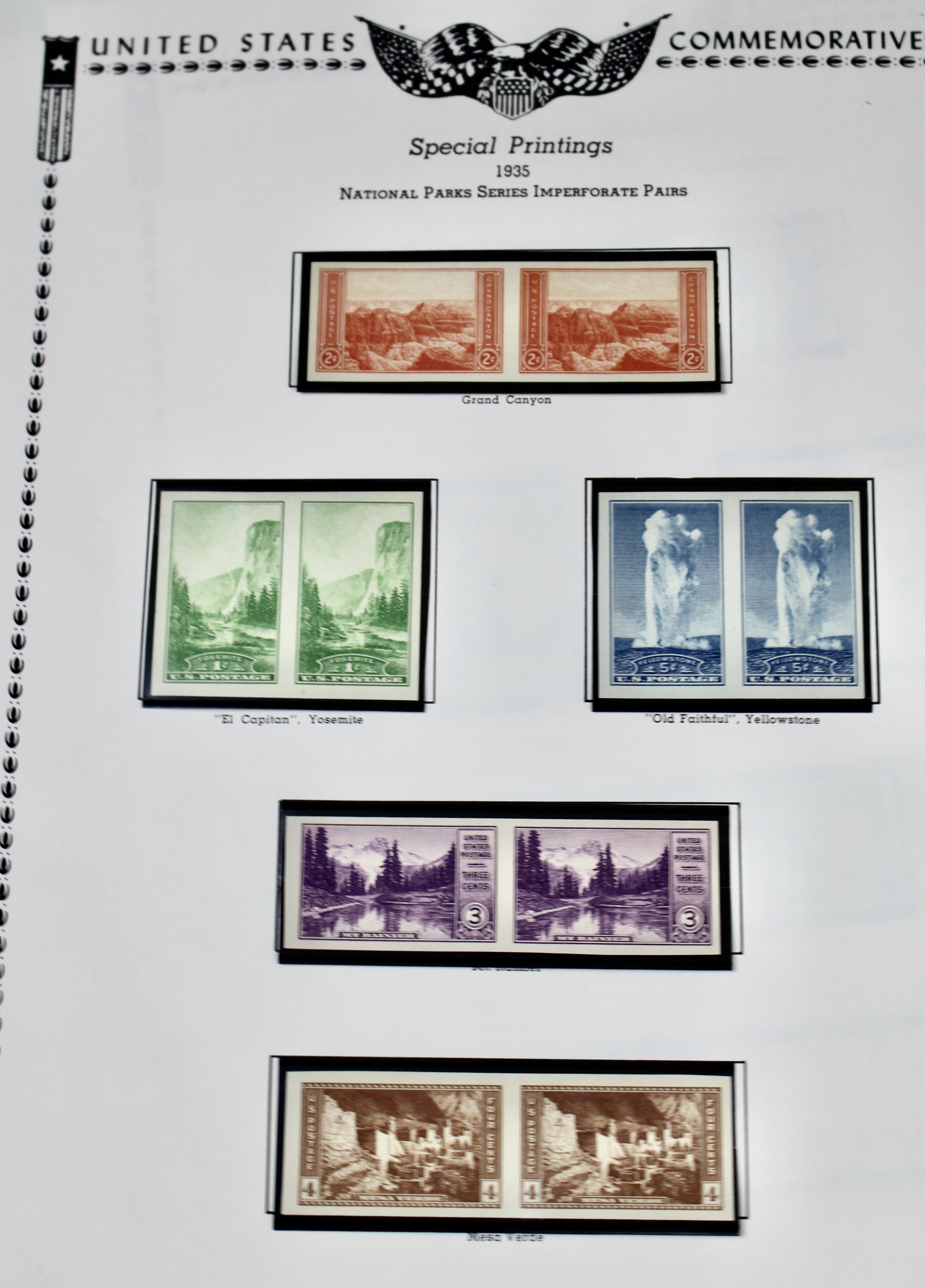 Mint Condition U.S. Stamp Collection, 1919 to 1935
