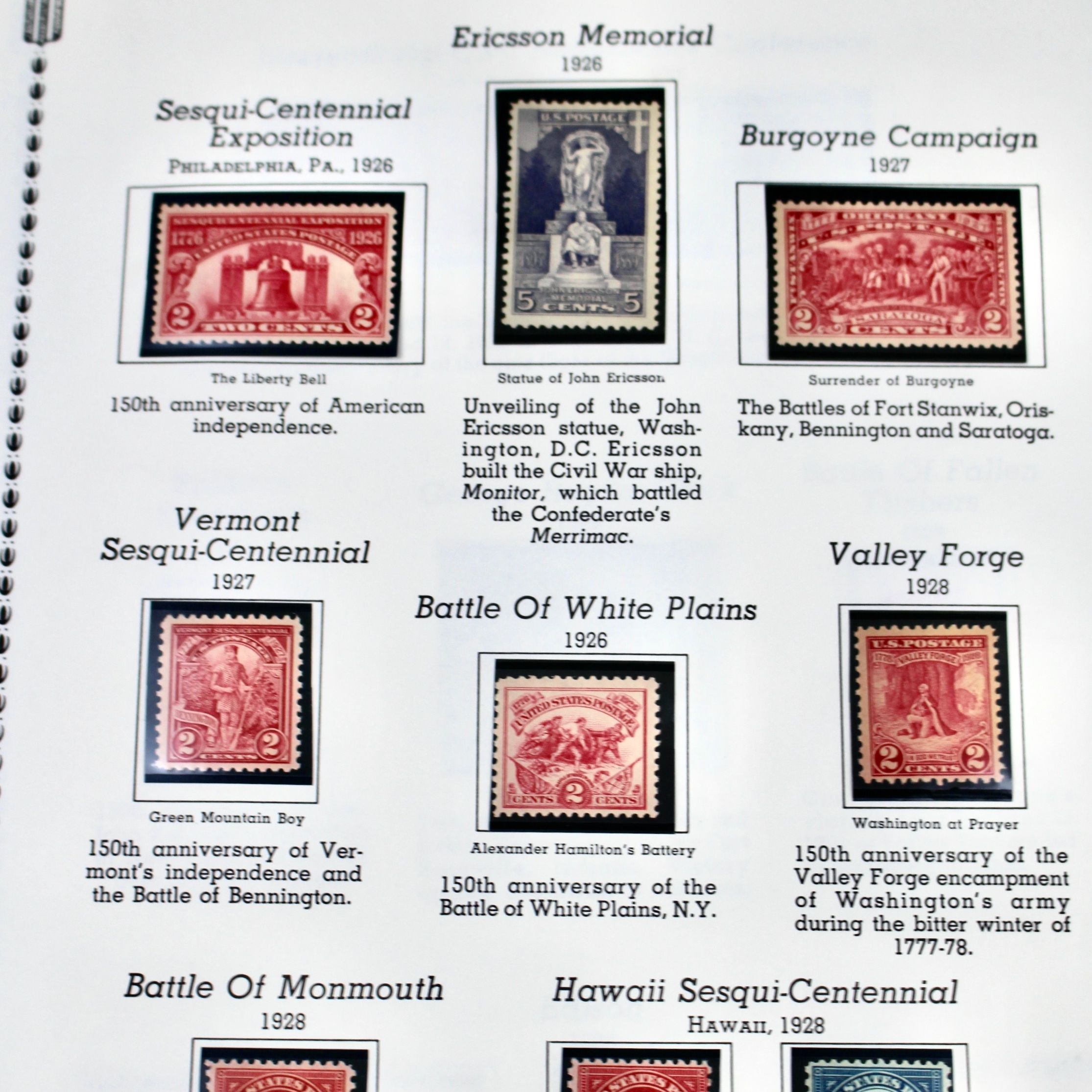 Mint Condition U.S. Stamp Collection, 1919 to 1935