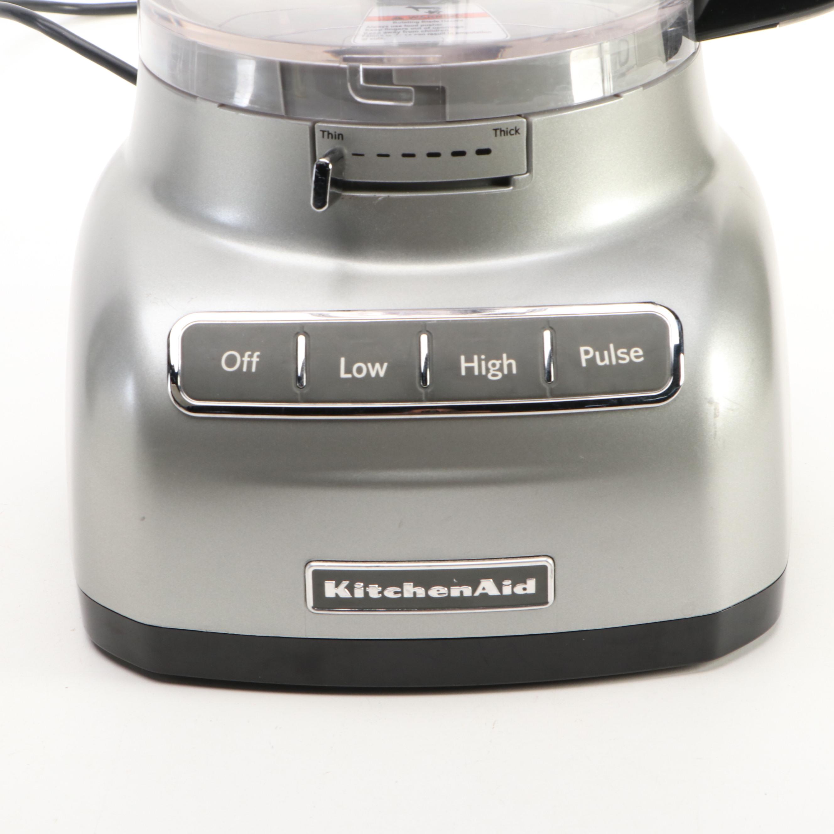 KitchenAid Food Processor with Cheese Grater and Other Kitchen Tools | EBTH