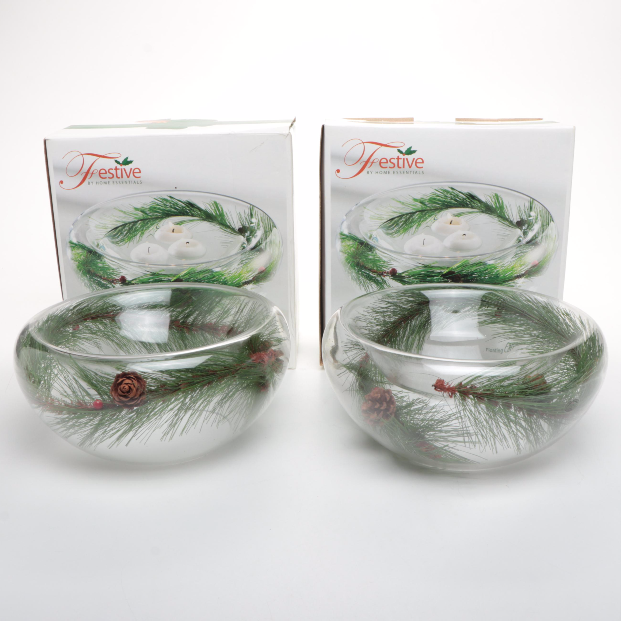 Home Essentials Glass Bowls, Limoges Style Porcelain Boxes, and More Décor