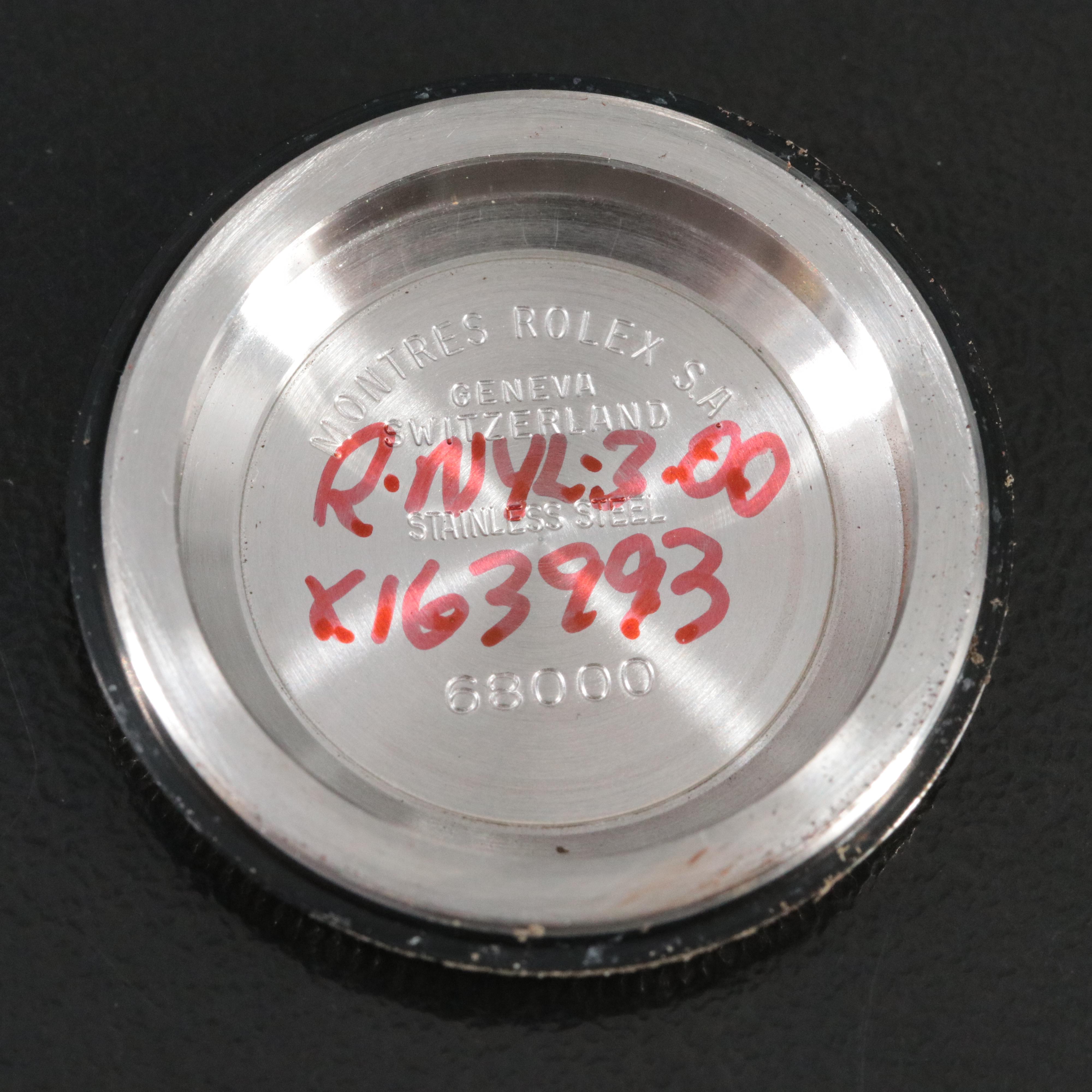 1986 Rolex Two Tone Datejust Model 68273 Automatic Watch