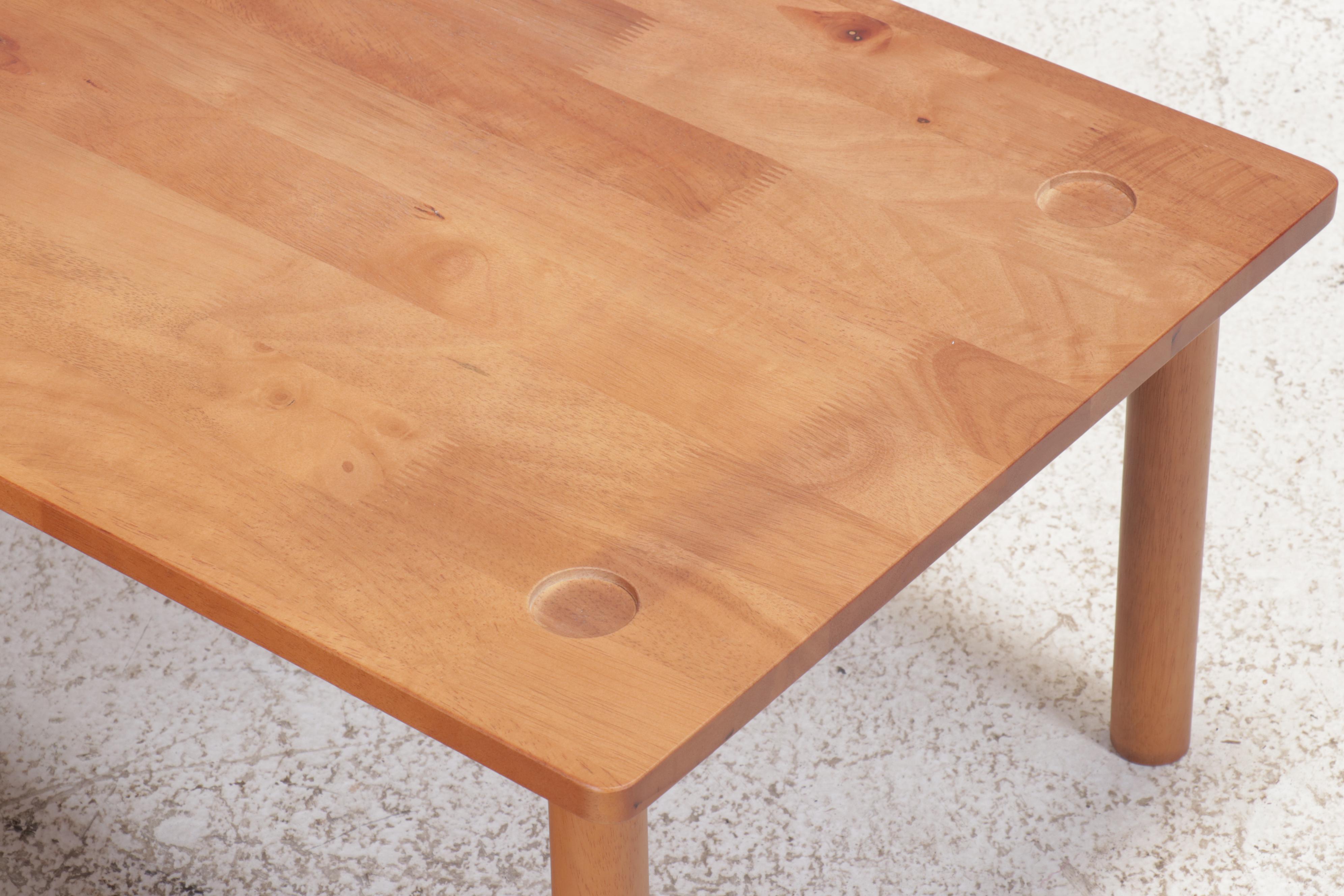 Danish Modern Maple Stacking Coffee Table