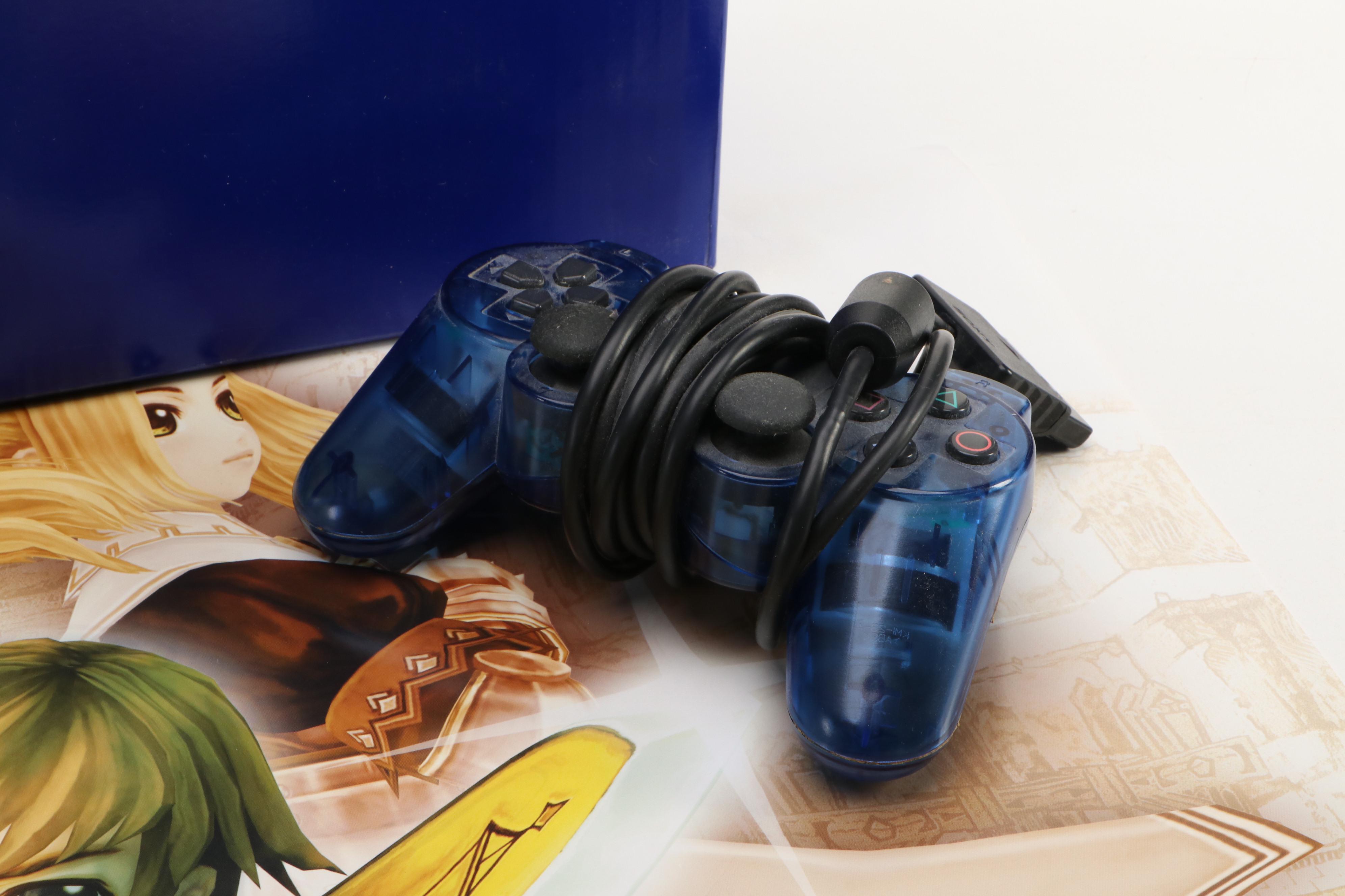 Sony PlayStation 2 Console with Video Games, Controllers, Memory Cards, and More