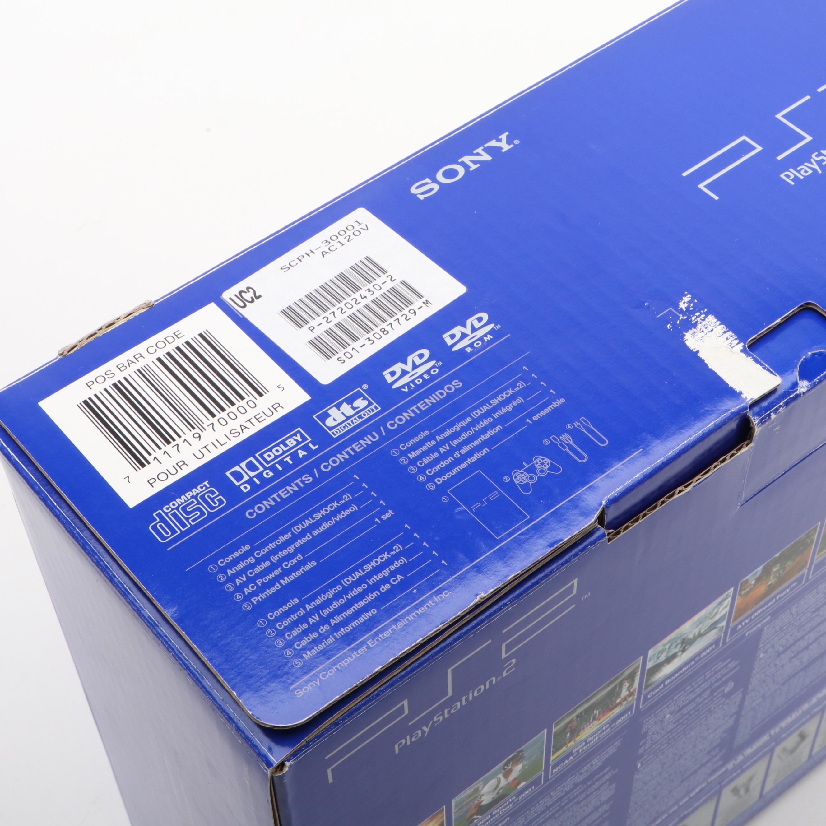 Sony PlayStation 2 Console with Video Games, Controllers, Memory Cards, and More