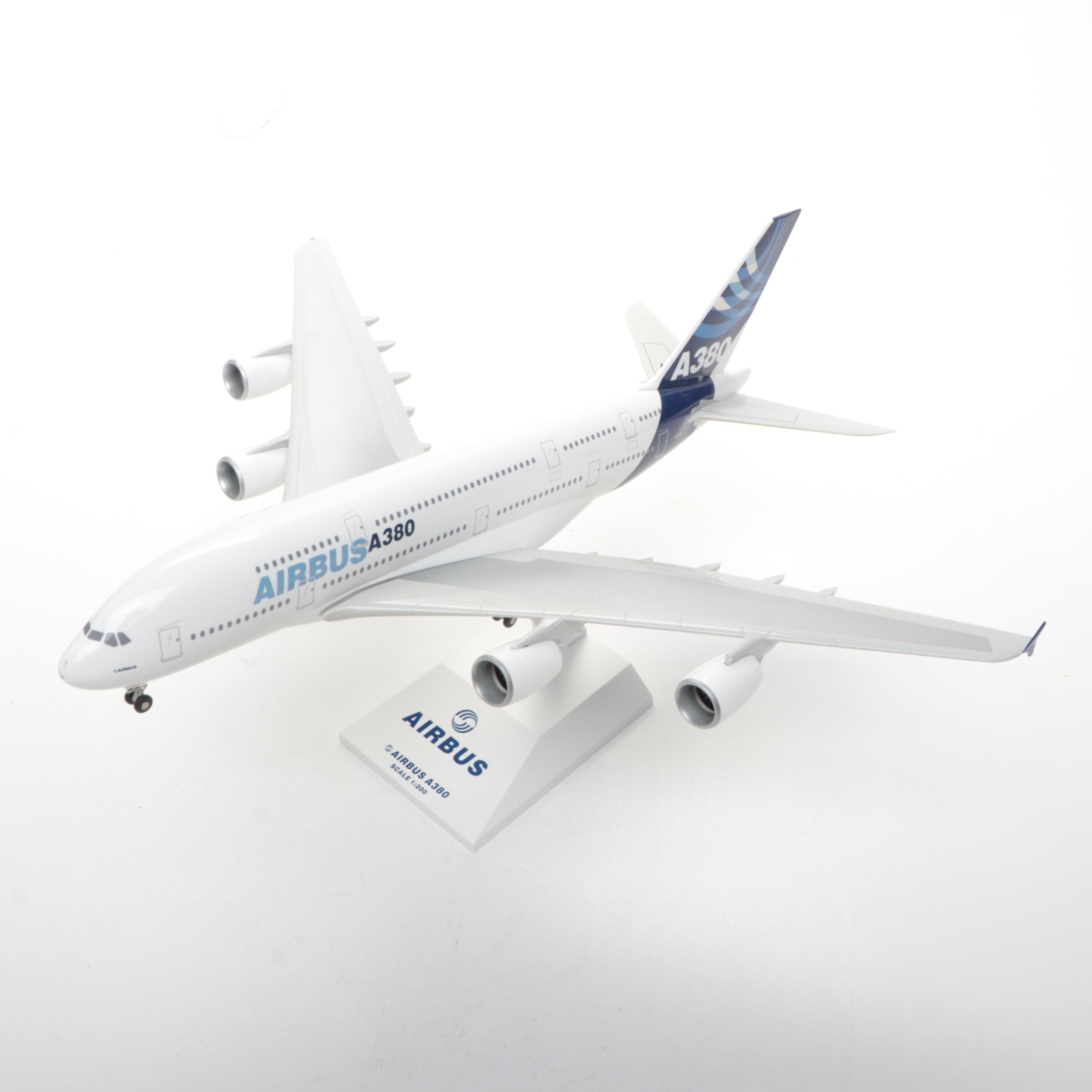 Sky Marks Airbus A380 and Emirates Airbus A380-800 Model Airplanes