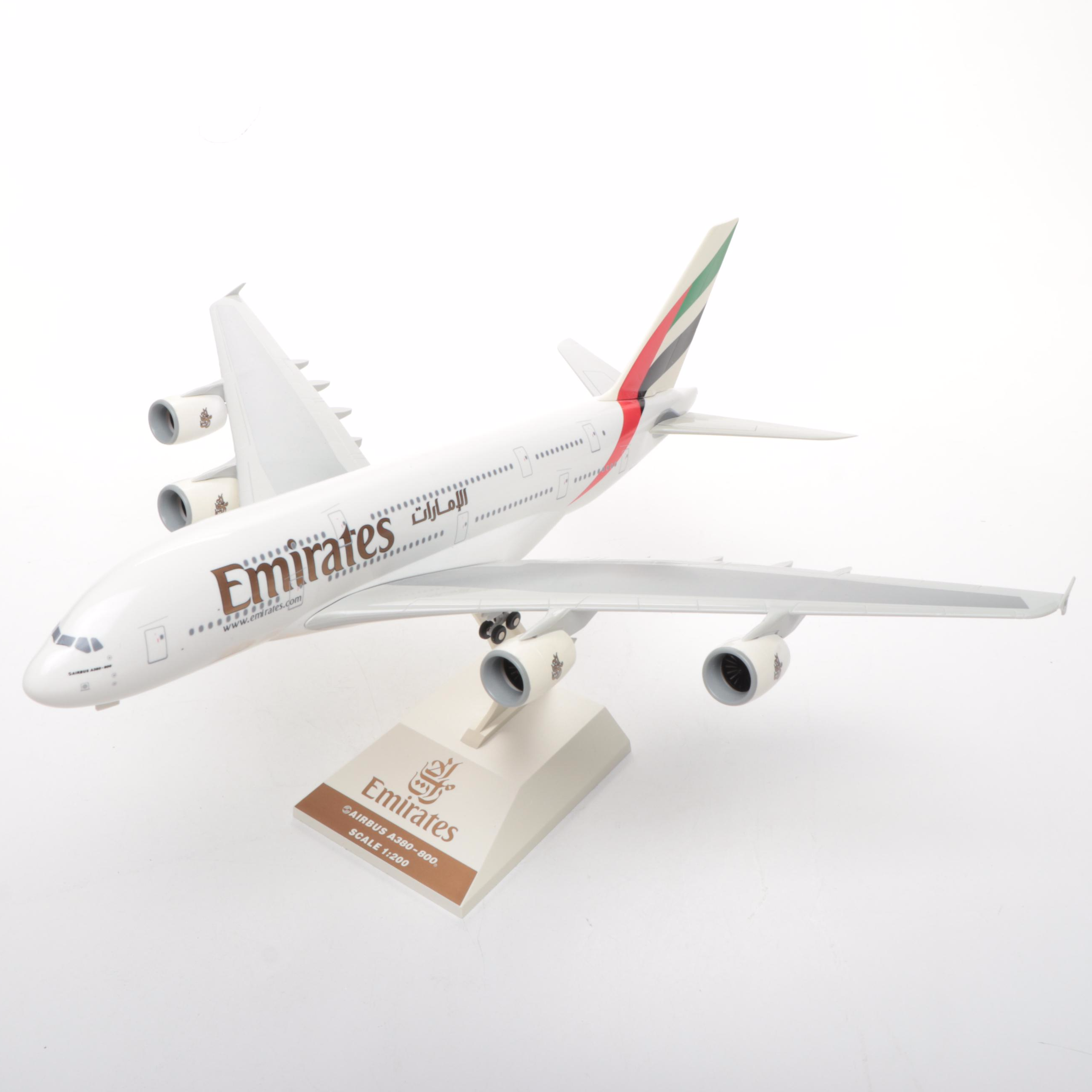 Sky Marks Airbus A380 and Emirates Airbus A380-800 Model Airplanes