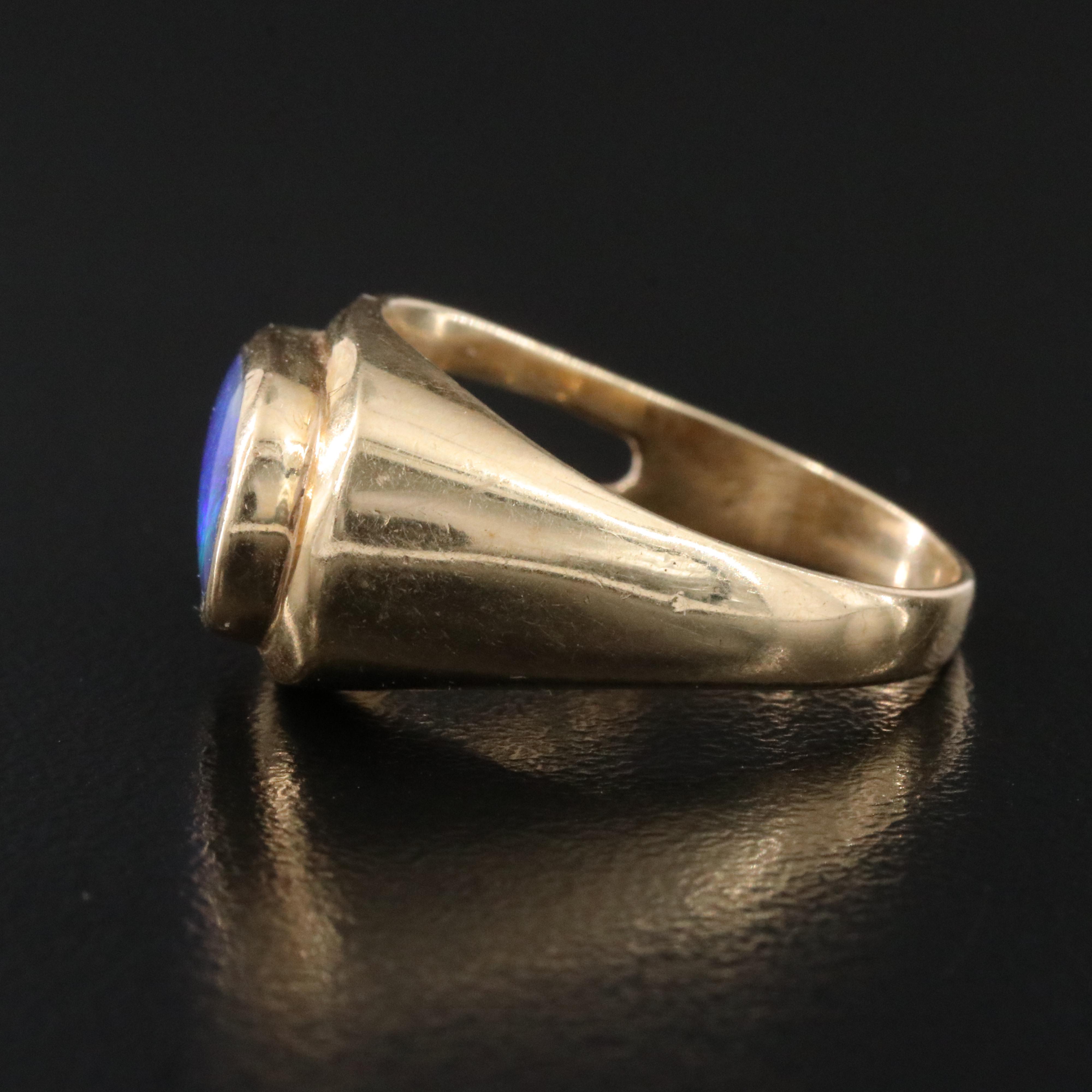 14K Opal Ring