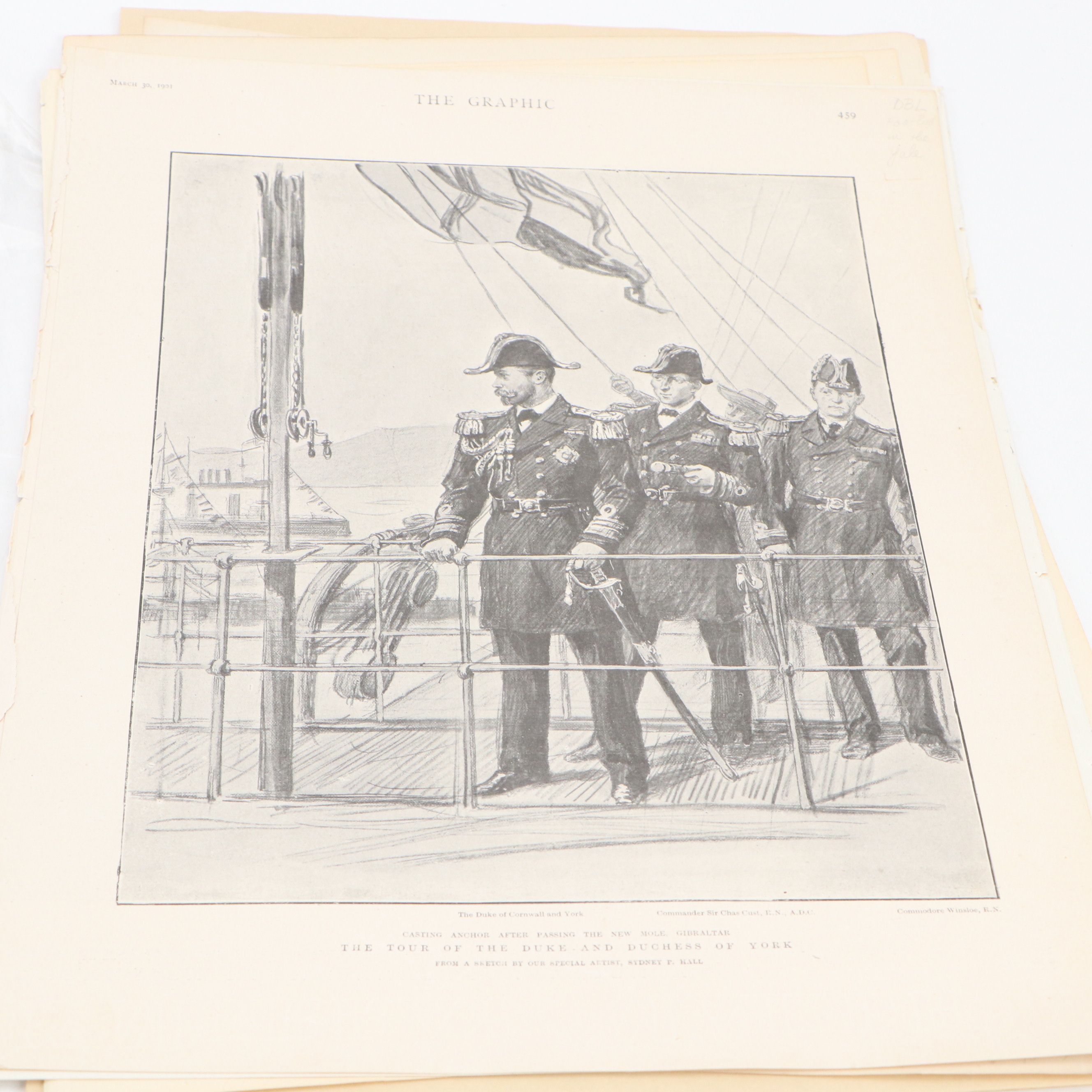 "Harper's Weekly" Magazines and Pages, Mid to Late 19th Century