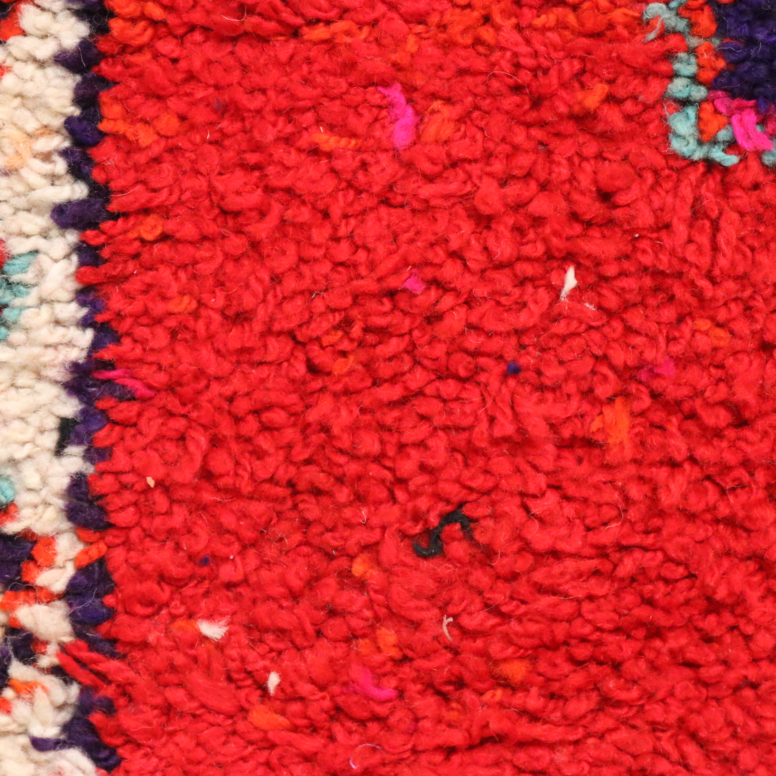 3'10 x 10'9 Hand-Knotted Moroccan Berber Long Rug