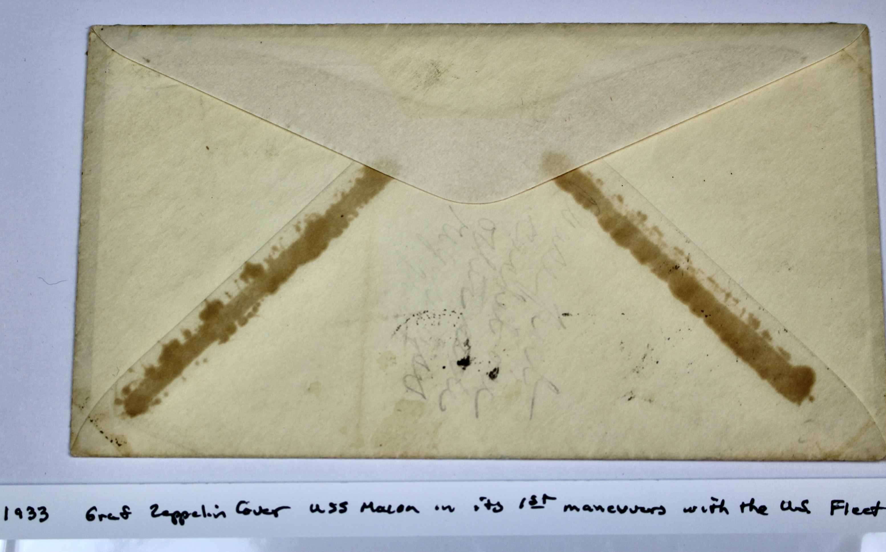 1933 Graf Zeppelin USS Macon Postal Cover