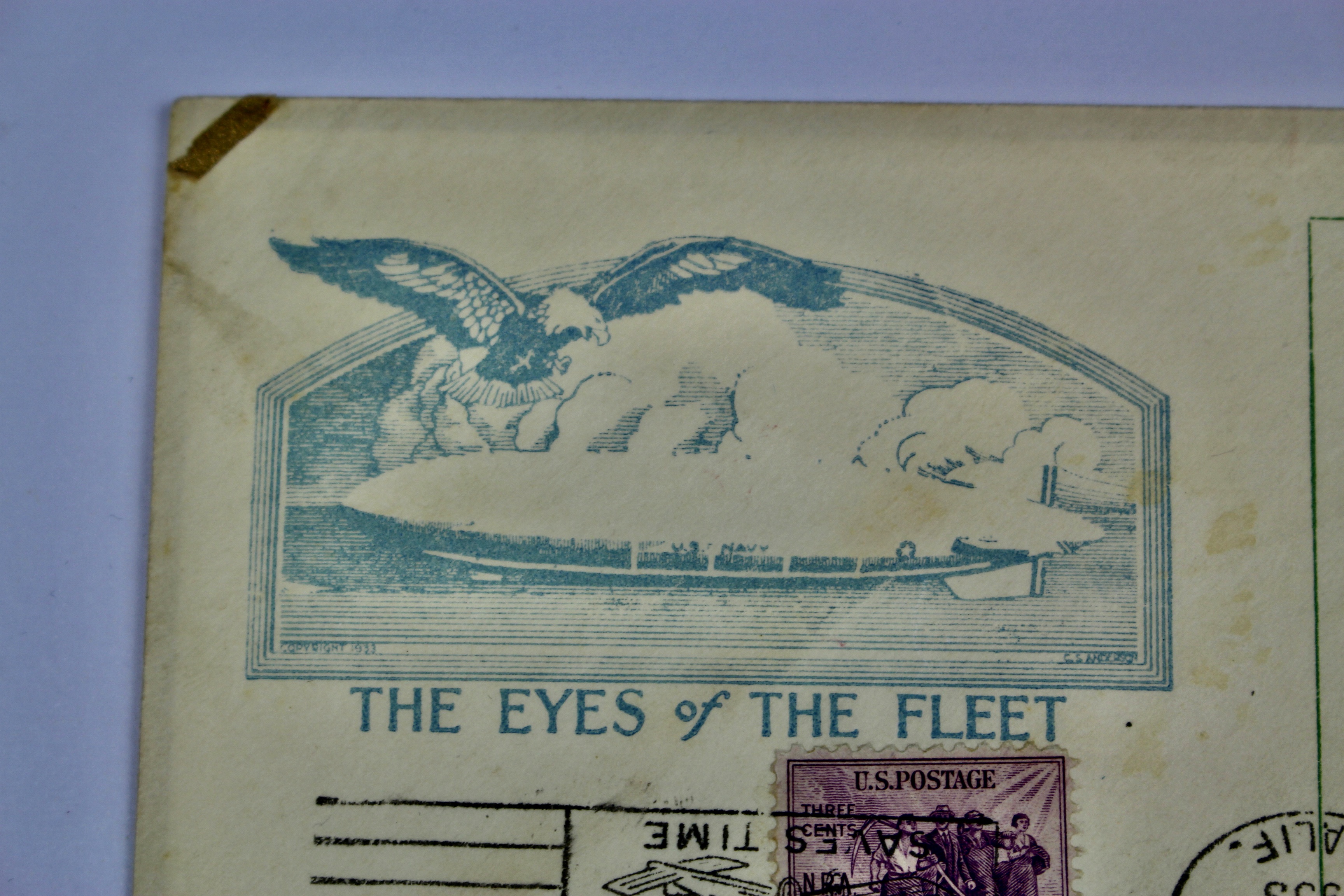 1933 Graf Zeppelin USS Macon Postal Cover